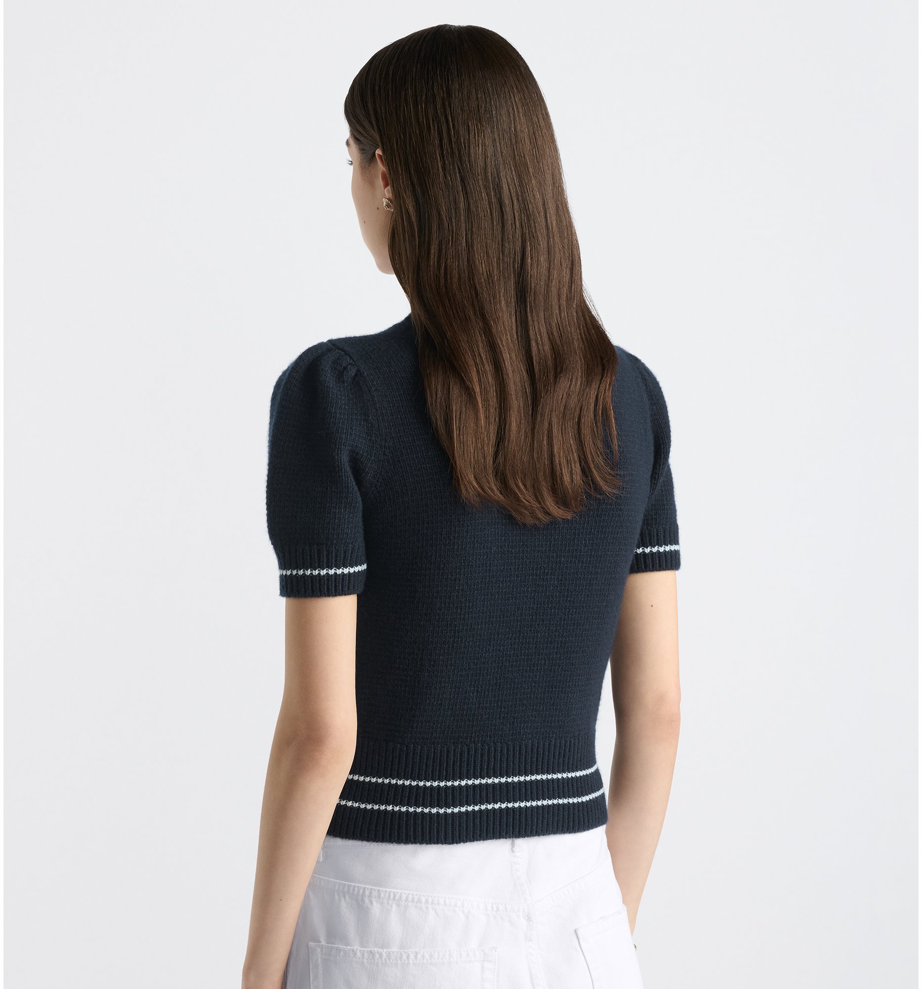 aria_look Christian Dior Short-Sleeved Sweater Top shot view