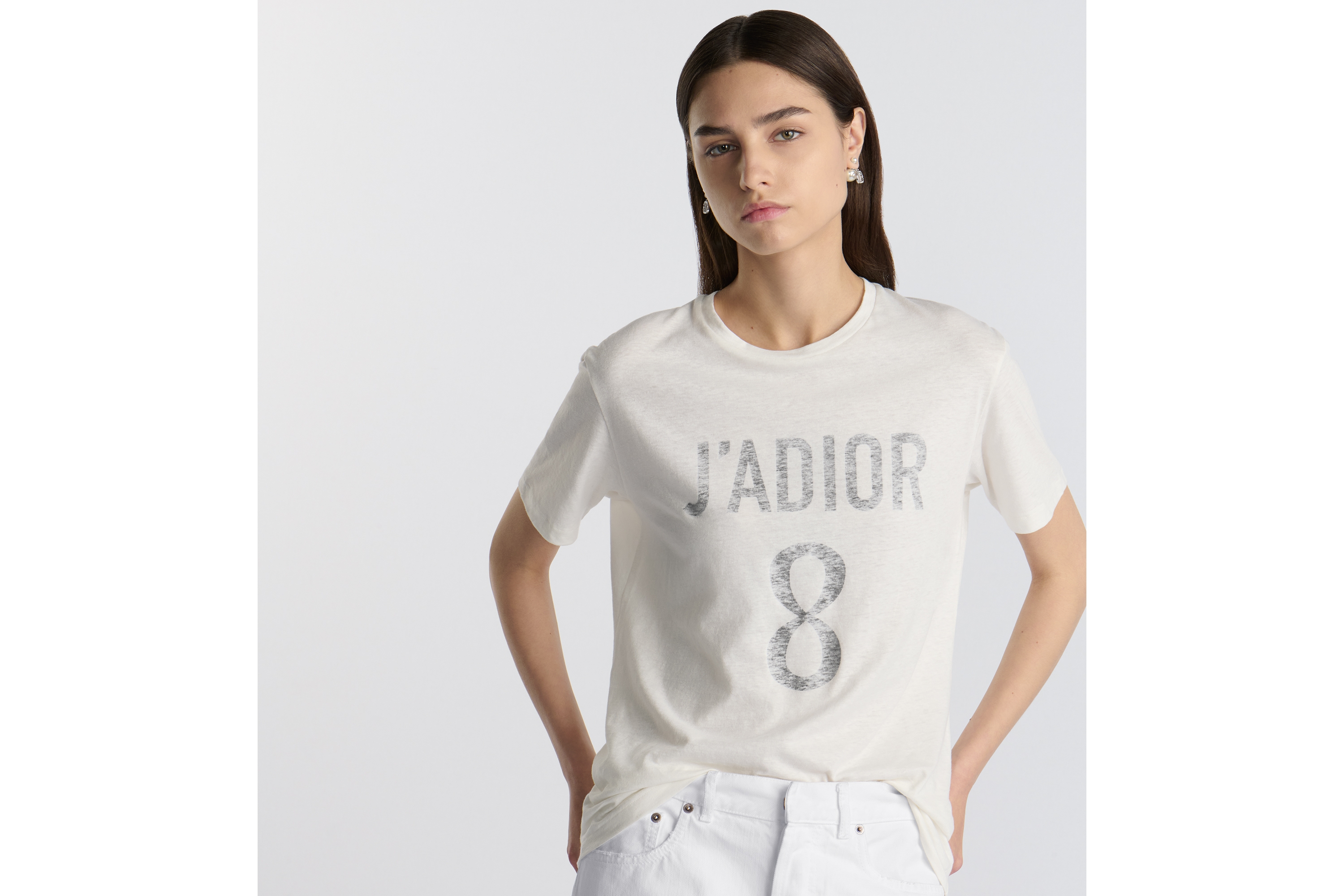 DIOR ホワイト 半袖Tシャツ10 DIOR ホワイト 半袖Tシャツ10 ディオール Dior 【大人もOK