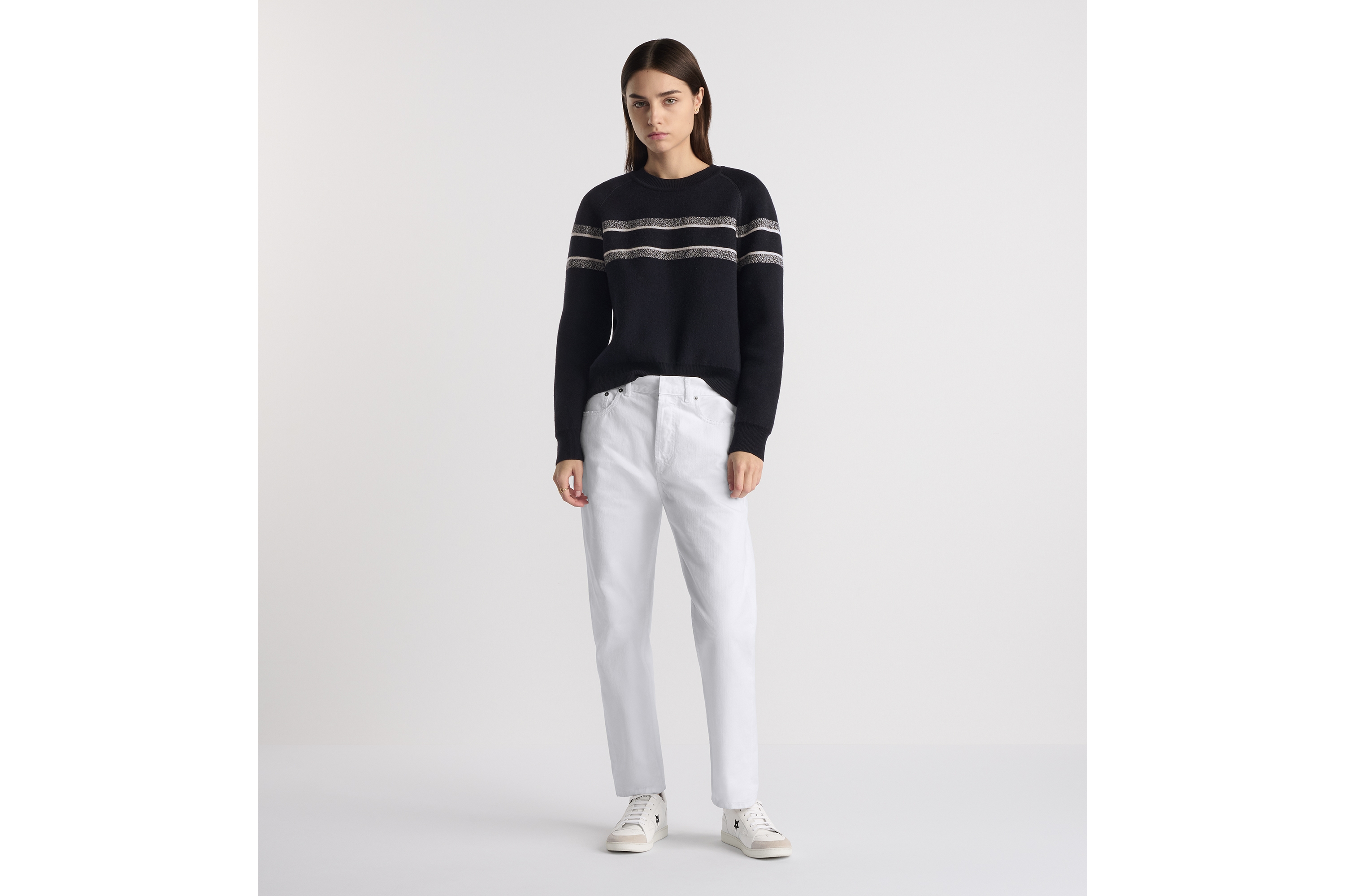 Reversible Round Neck Sweater