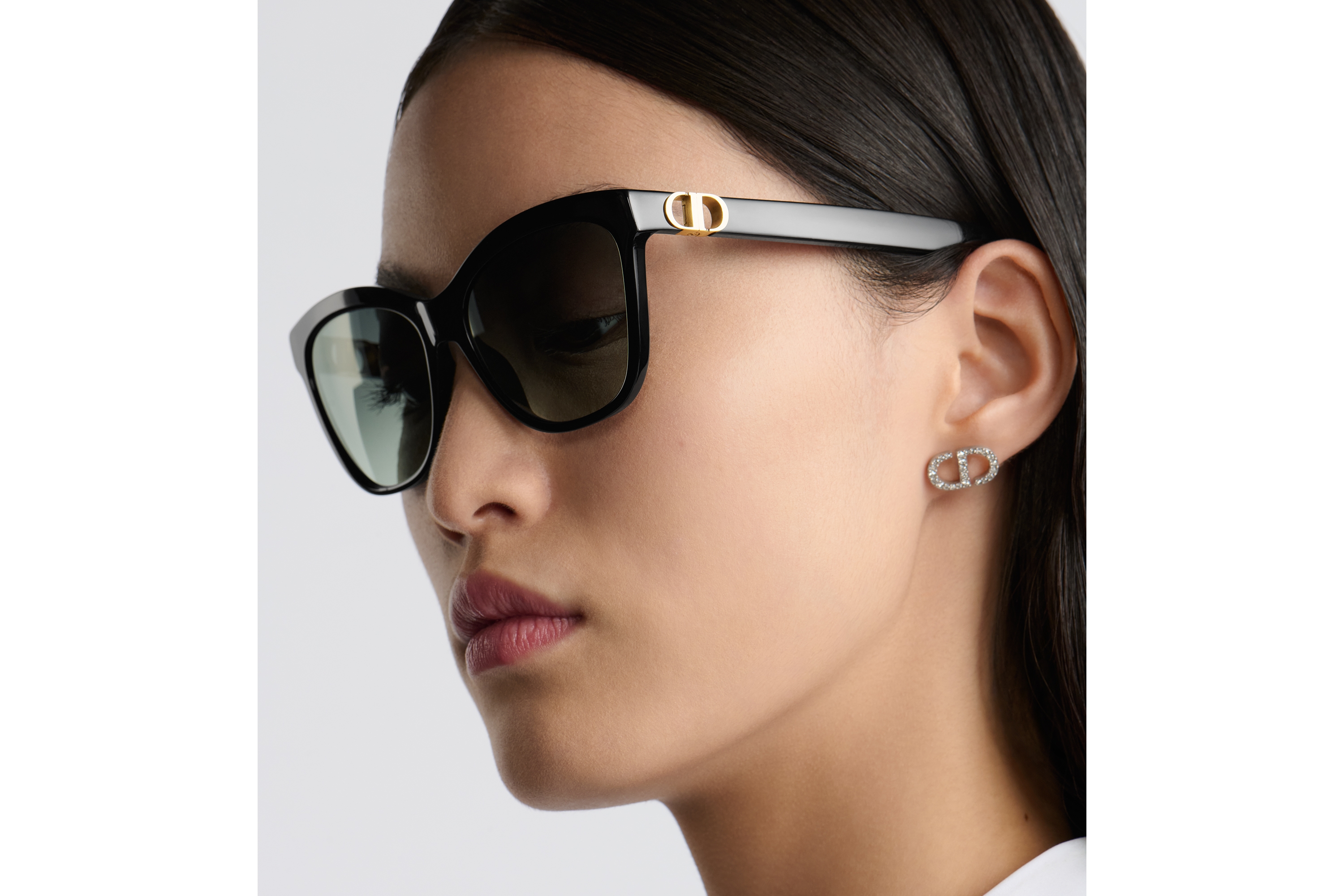 CHRISTIAN DIOR Montaigne Mini サングラス 30Montaigne Mini BI Black Butterfly Sunglasses | DIOR