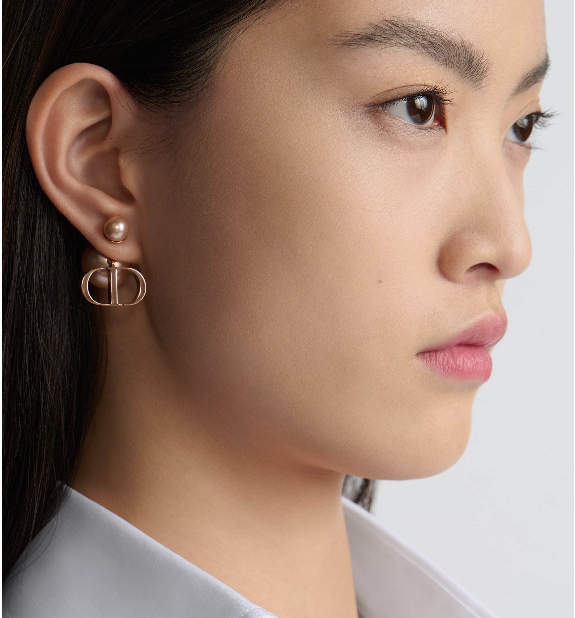 Boucles d'oreilles ELEA - Lueur Rosée main image 1