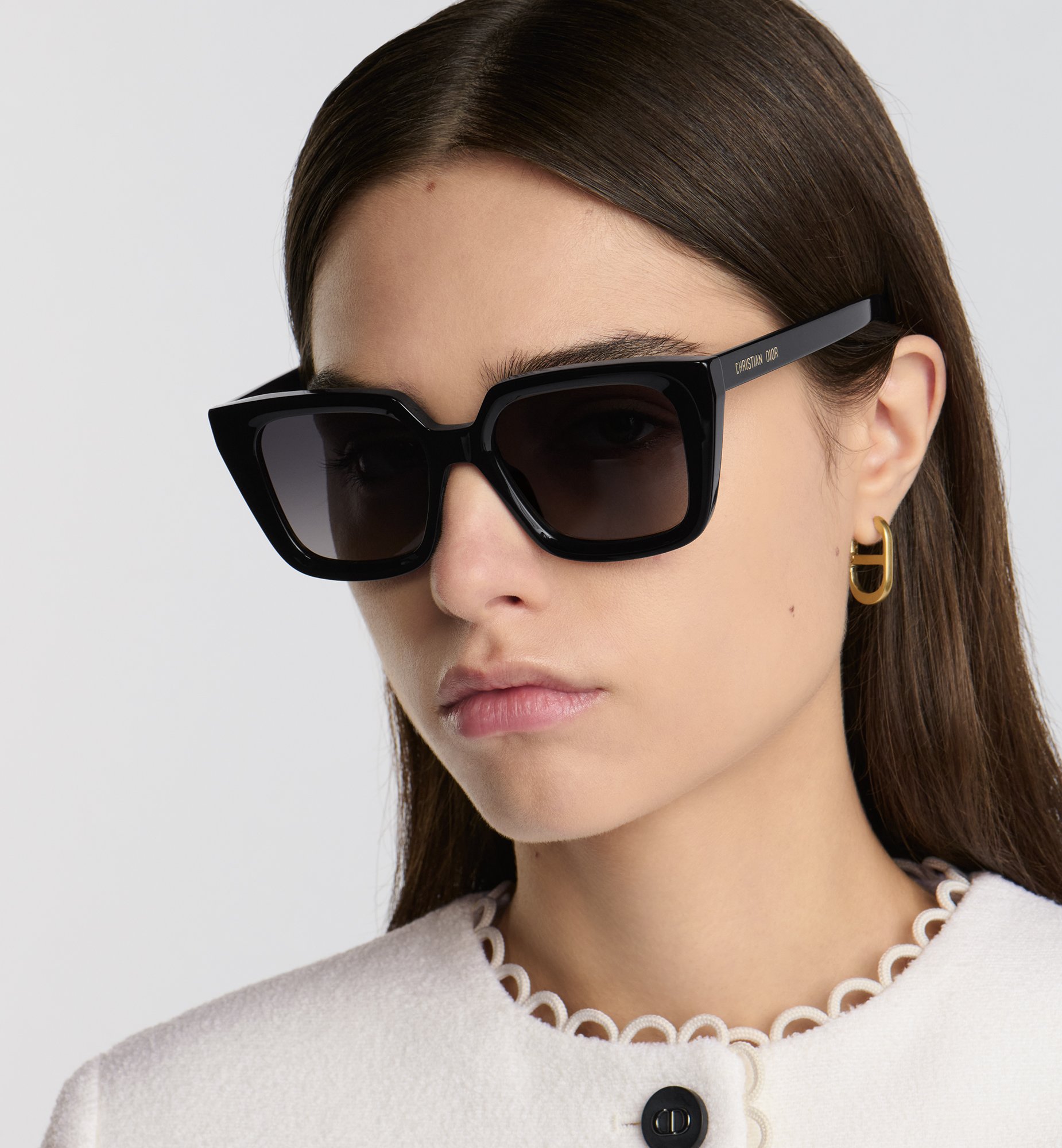 DiorMidnight S1I Black Square Sunglasses | DIOR DiorMidnight S1I Black Square Sunglasses | DIOR
