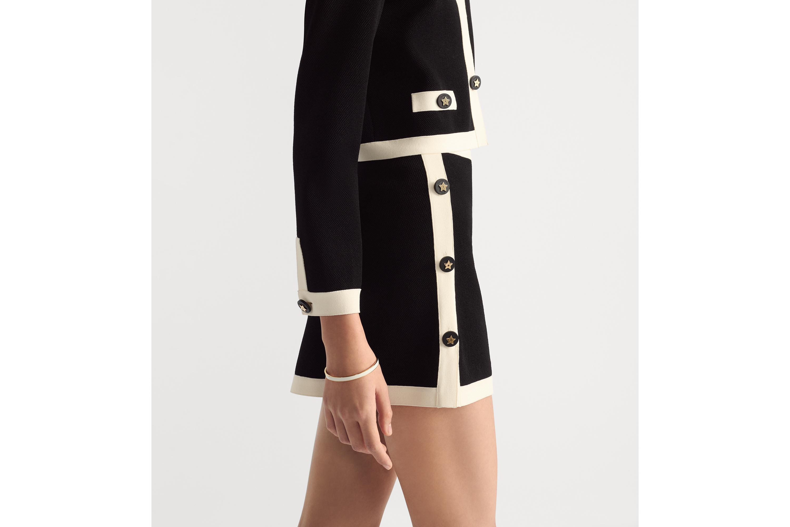 Dioriviera ストレート ミニスカート テクニカル ニット E13