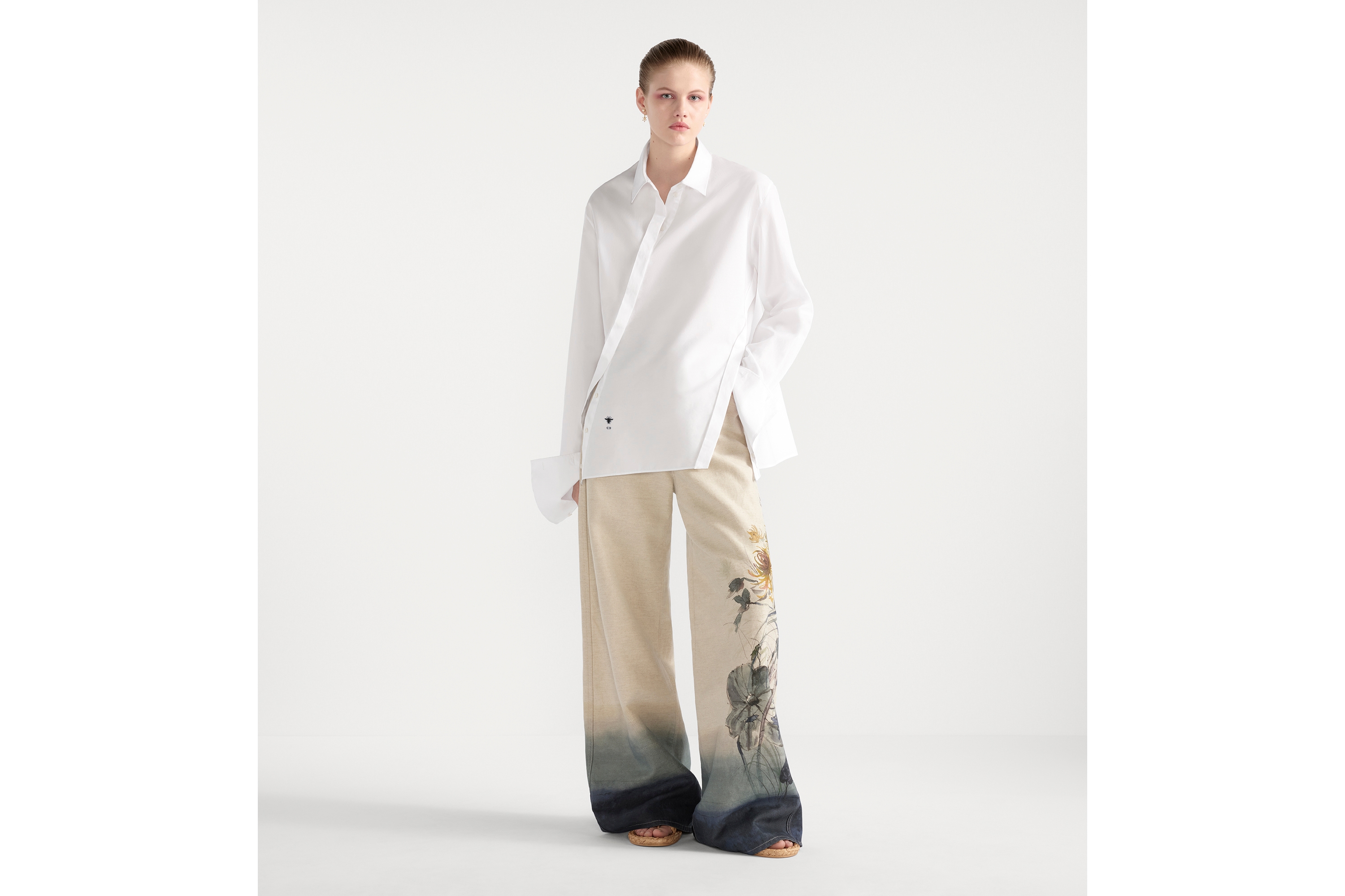 DIOR ブラウス DIOR | ブラウス コットンポプリン