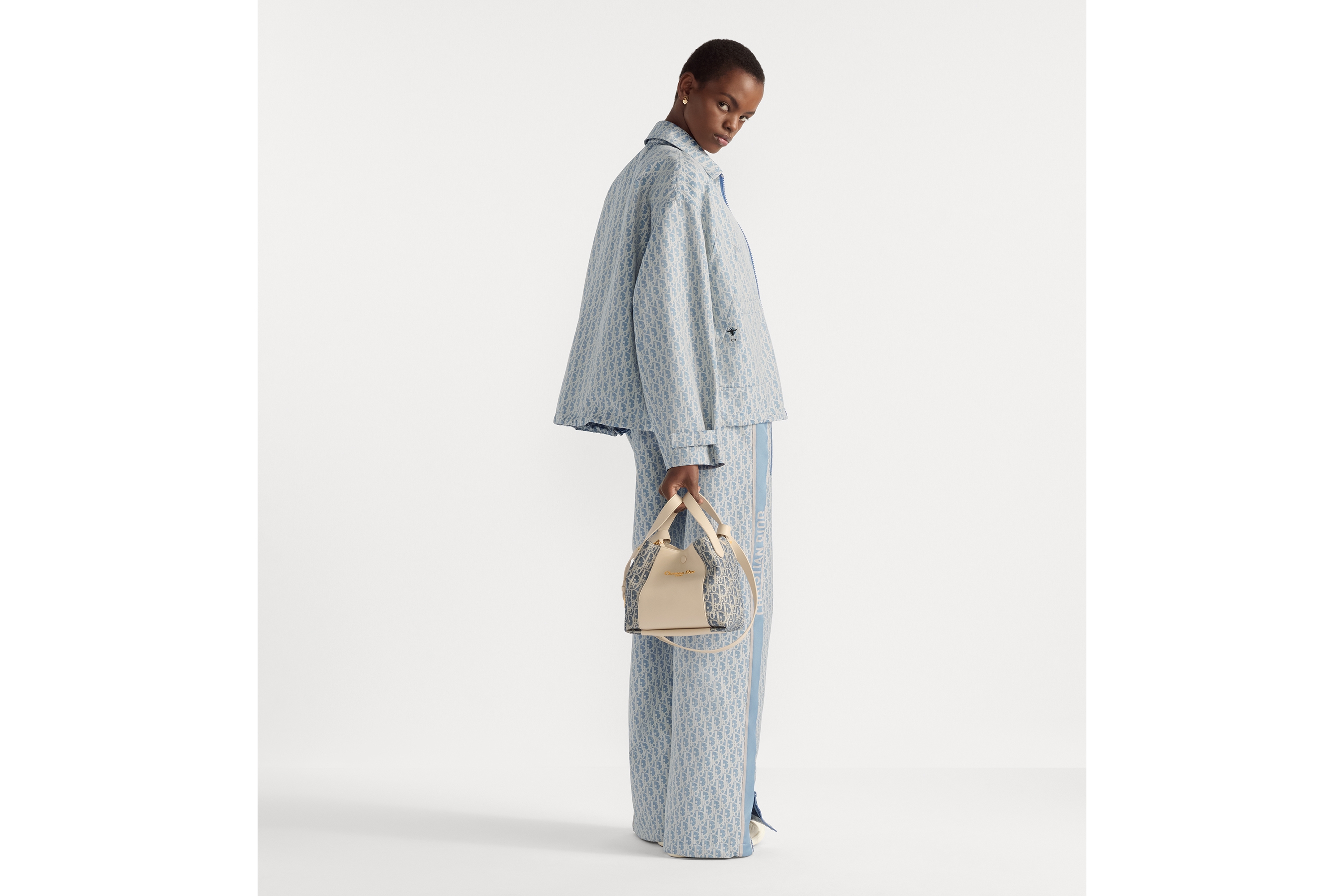 Small Signature Bucket Bag