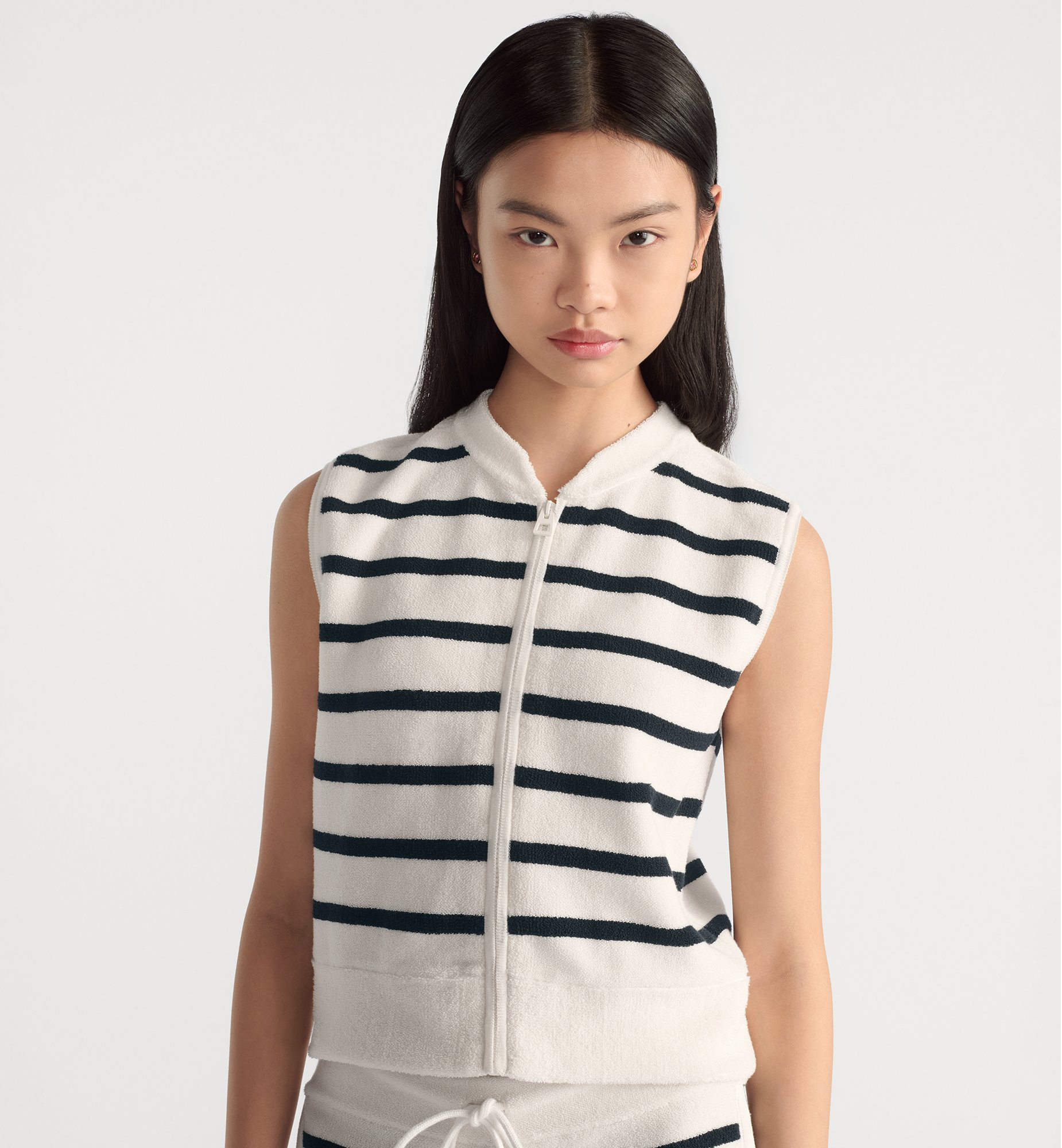 DIOR | Dioriviera クロップド ショートスリーブ セーター D DIOR | Dioriviera クロップド ショートスリーブ セーター D