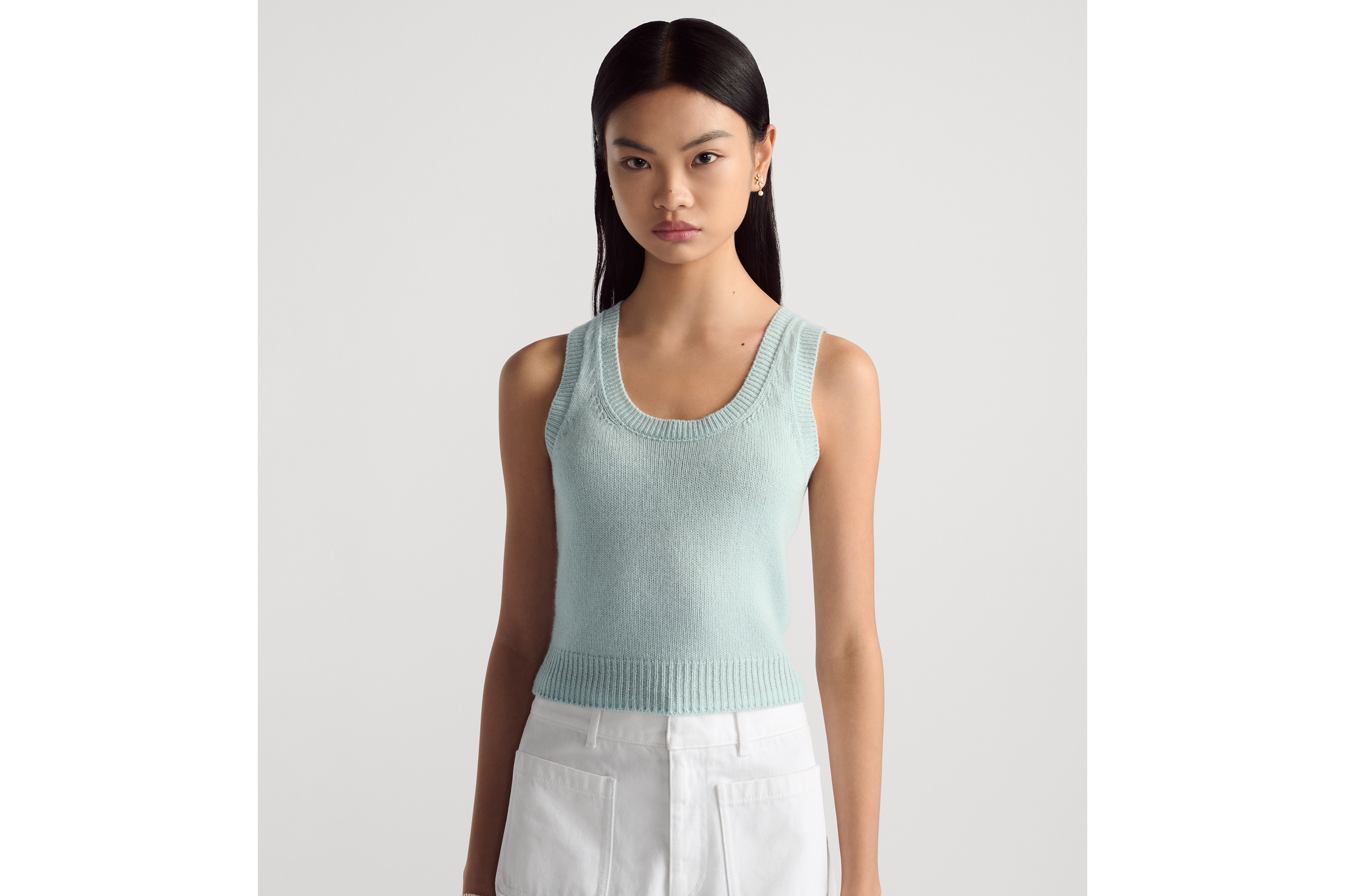 ツインセット カシミヤニット E04