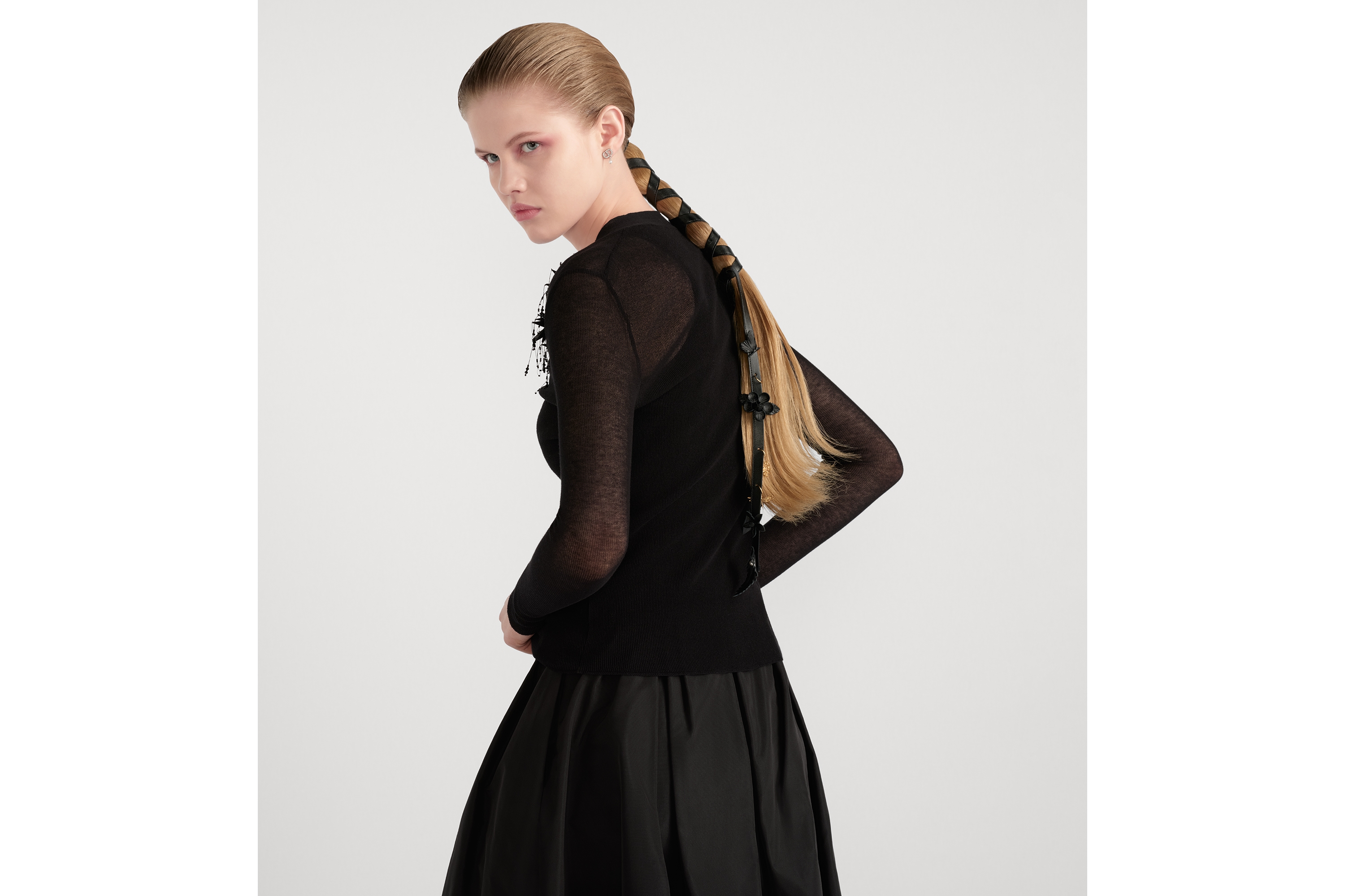 ツインセット Dior Bambou コットンブレンド ニット E05