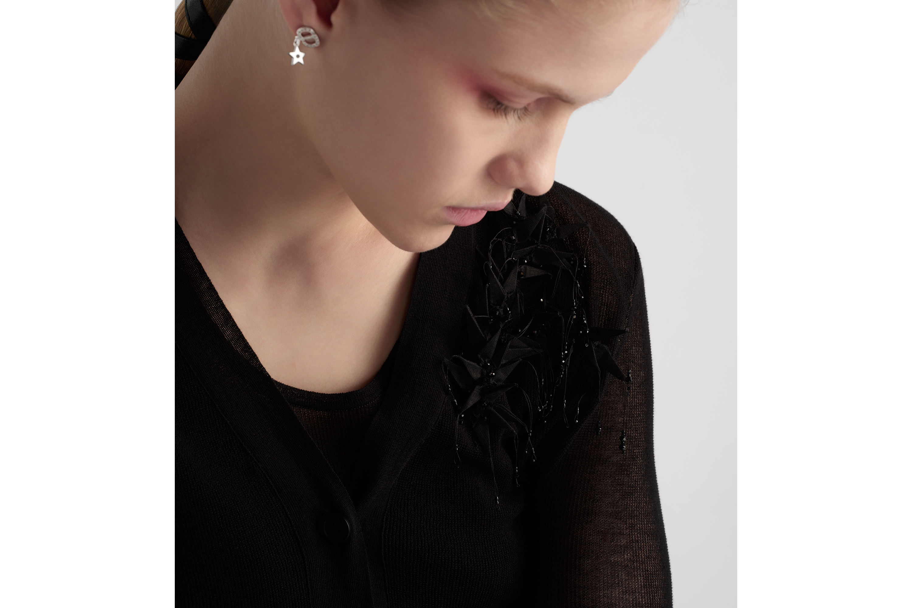 ツインセット Dior Bambou コットンブレンド ニット E08