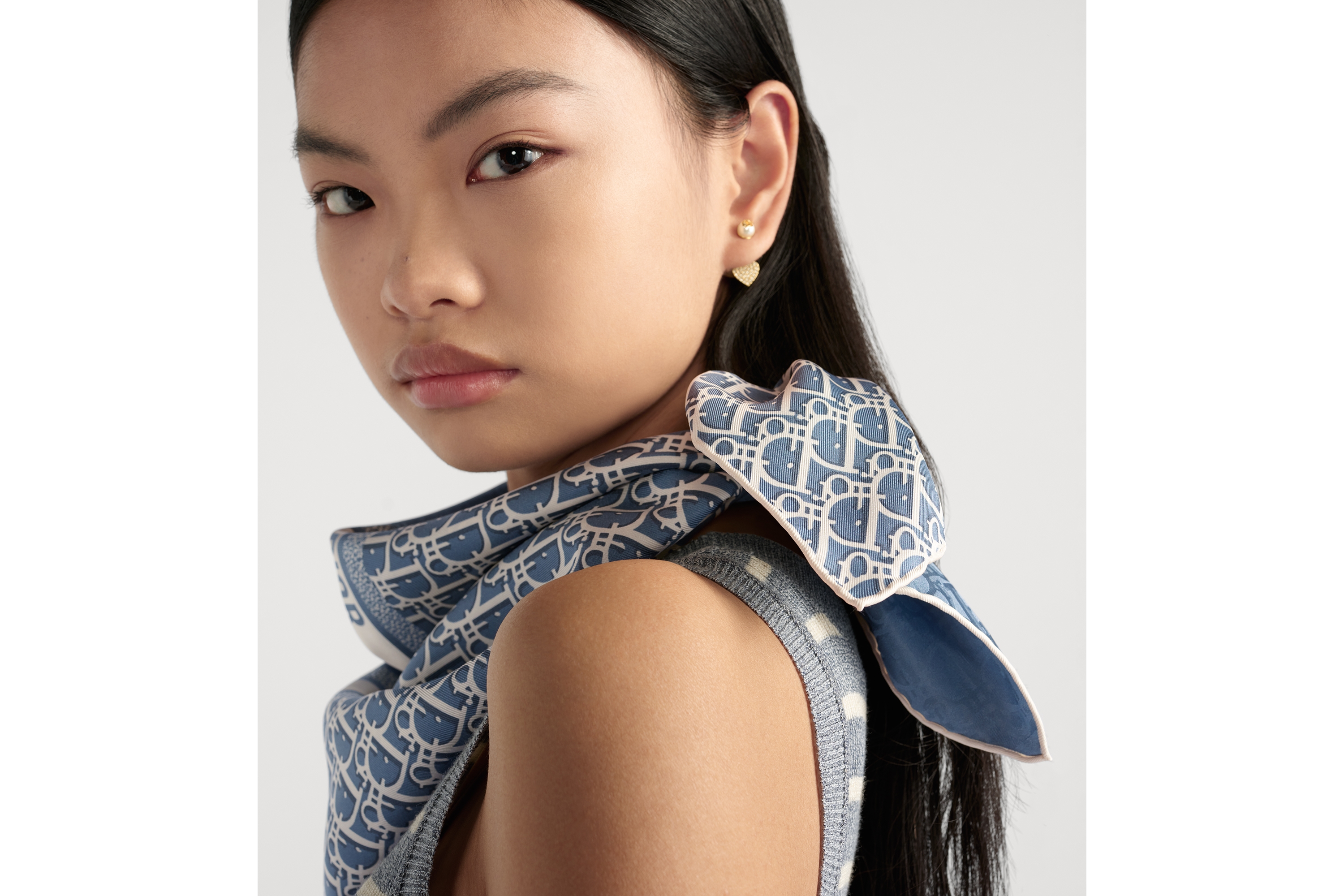 Dior Oblique 70 Square Scarf