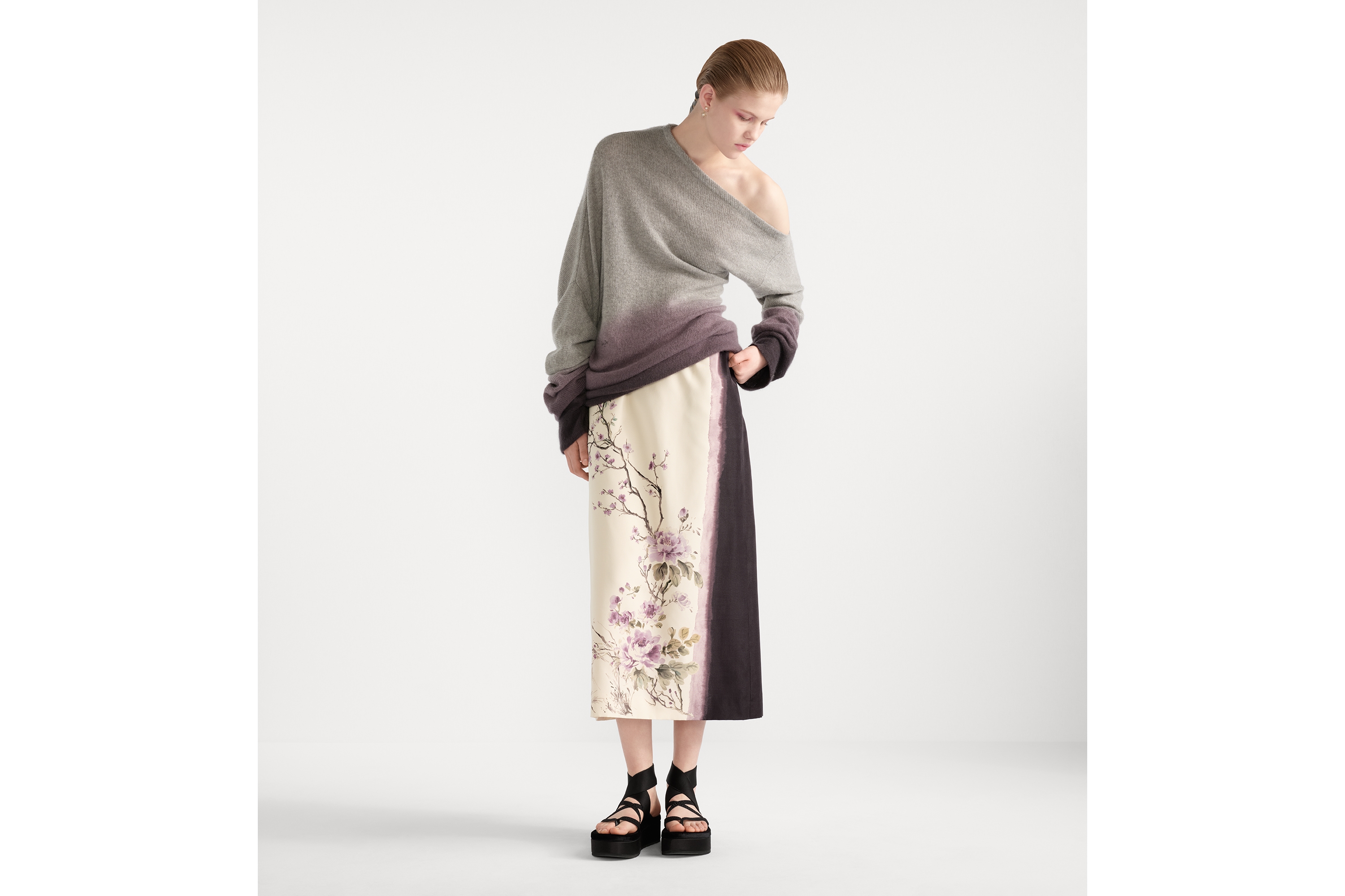 Mid-Length Straight Skirt