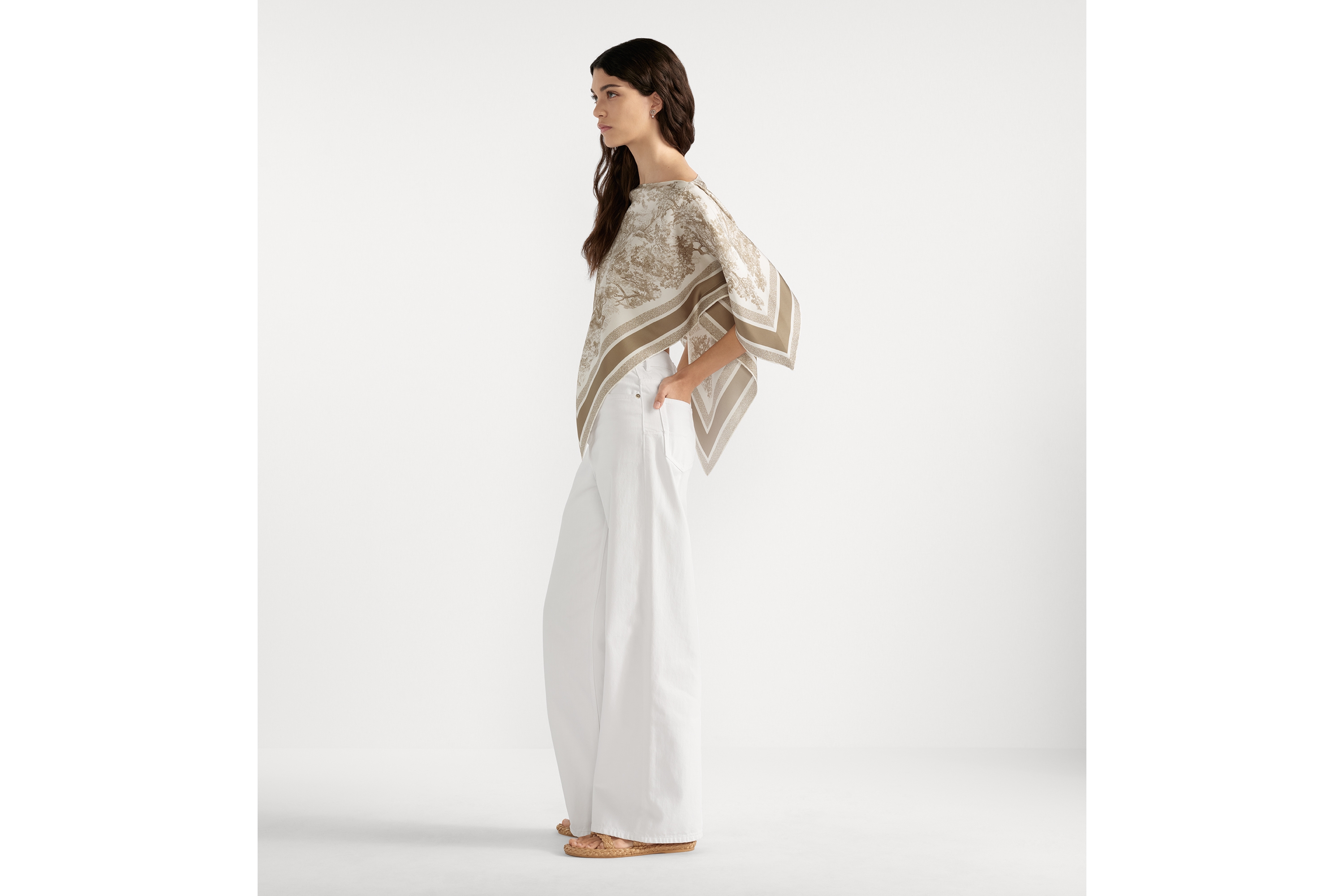 Dioriviera Toile de Jouy Sauvage Dior Silk Top