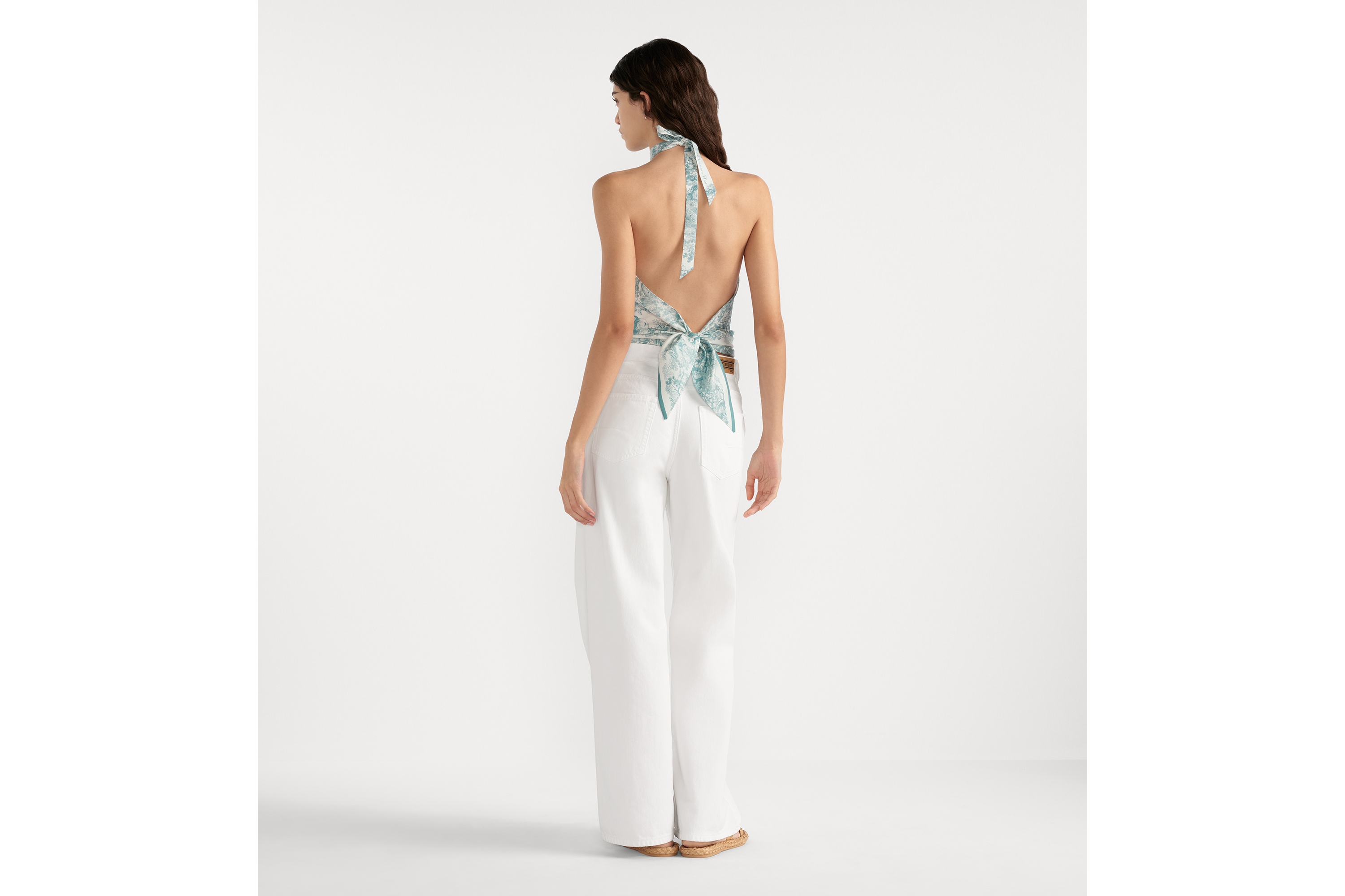 Dioriviera Toile de Jouy Sauvage Dior Silk Top