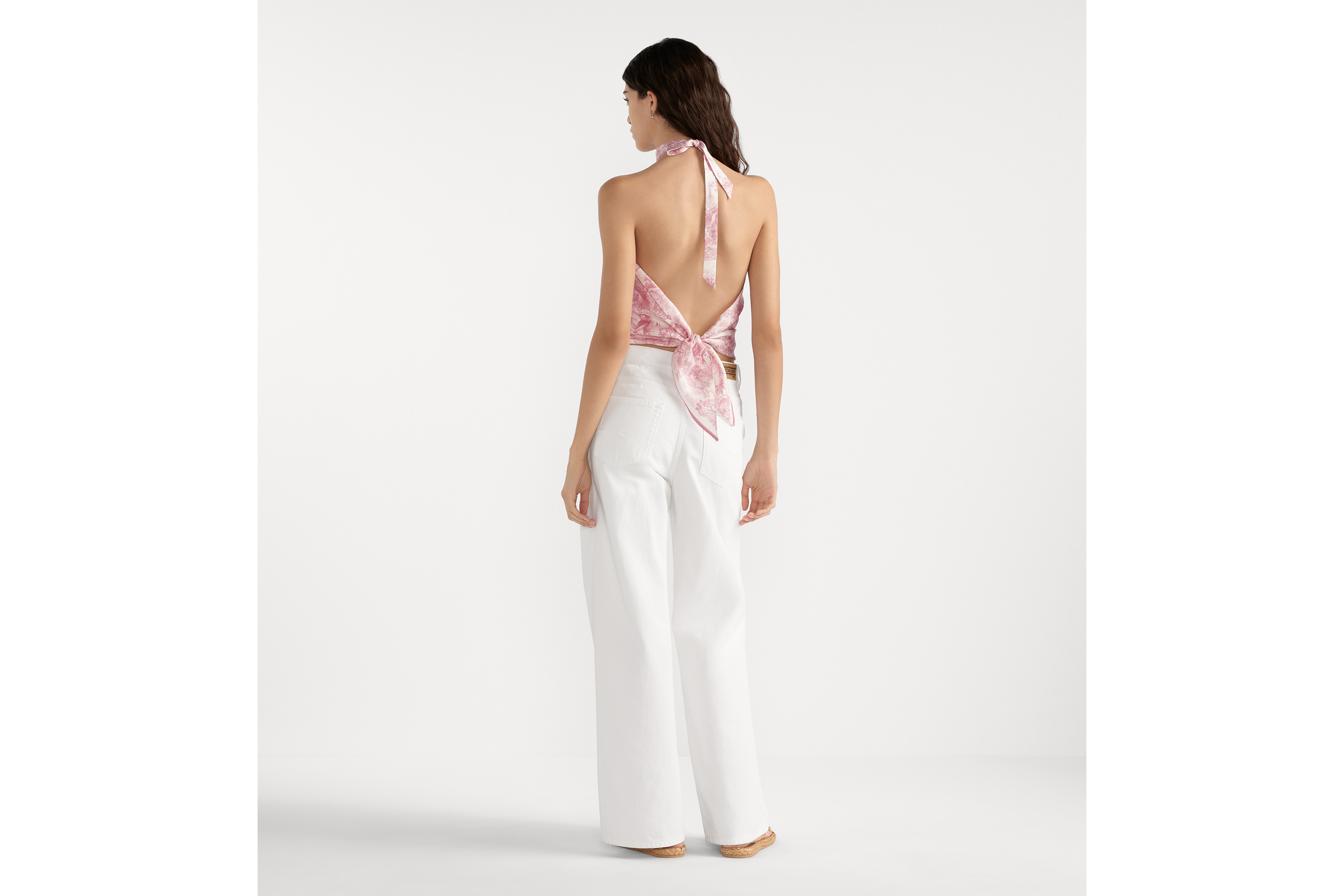 Dioriviera Toile de Jouy Sauvage Dior Silk Top