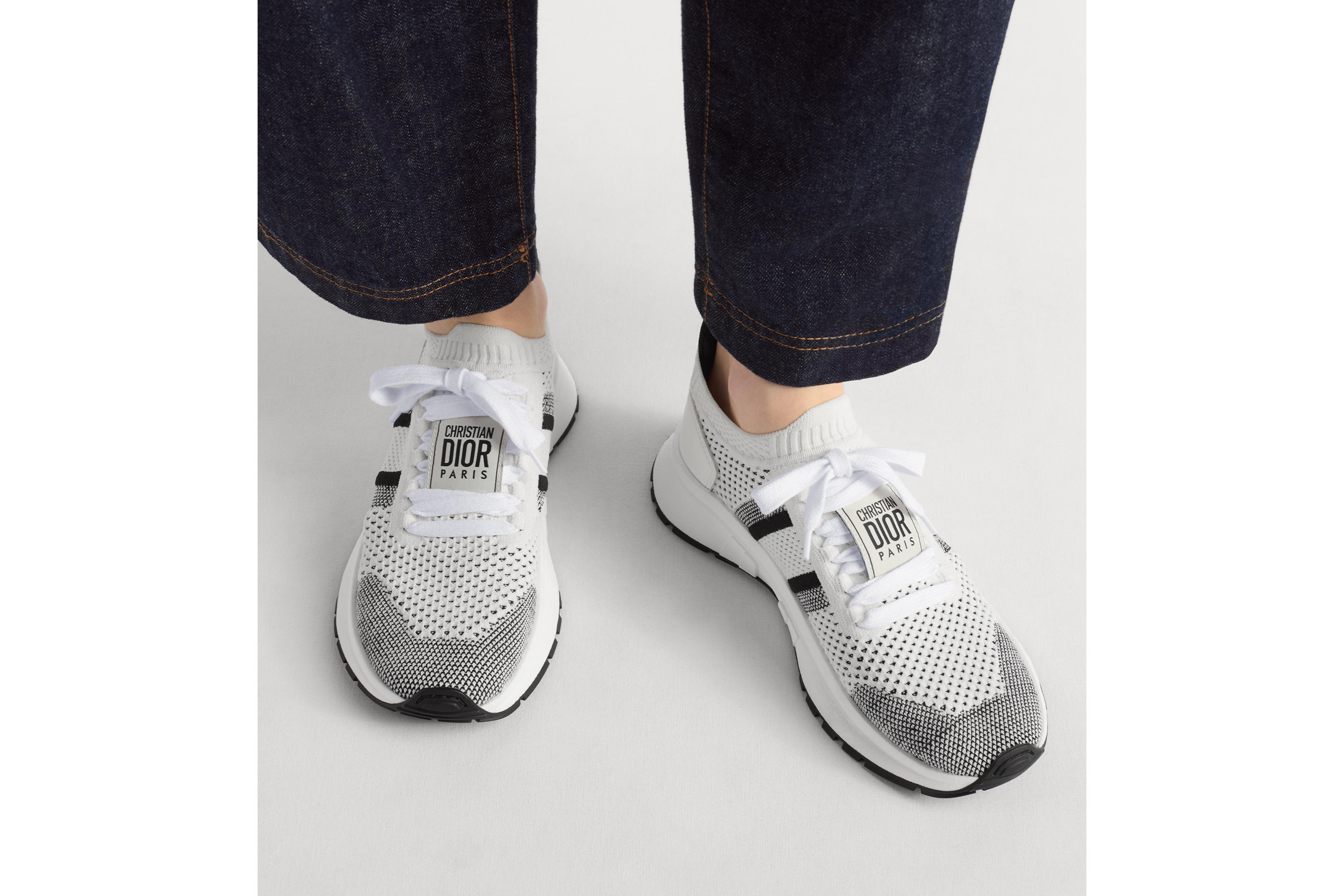 Run'n'Dior スニーカー テクニカル メッシュ E14