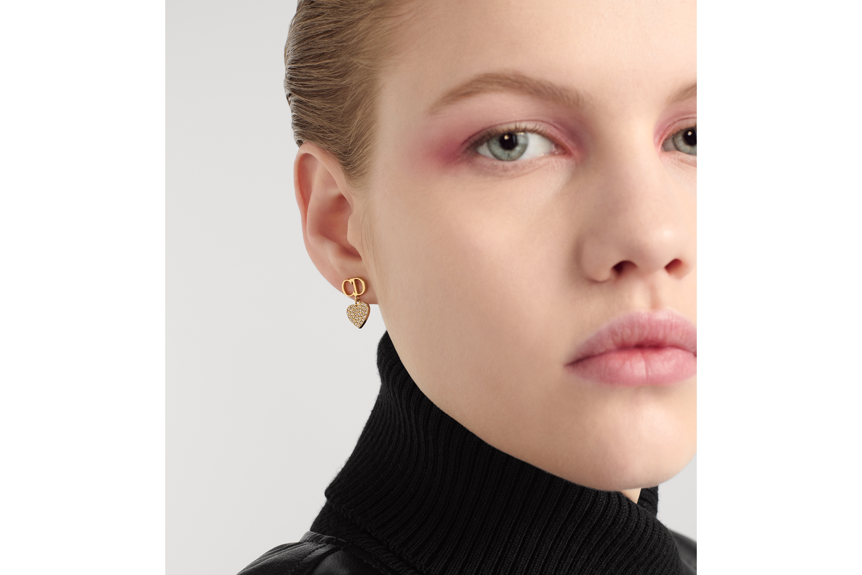 Clair D Lune Earrings Gold-Finish Metal and Silver-Tone