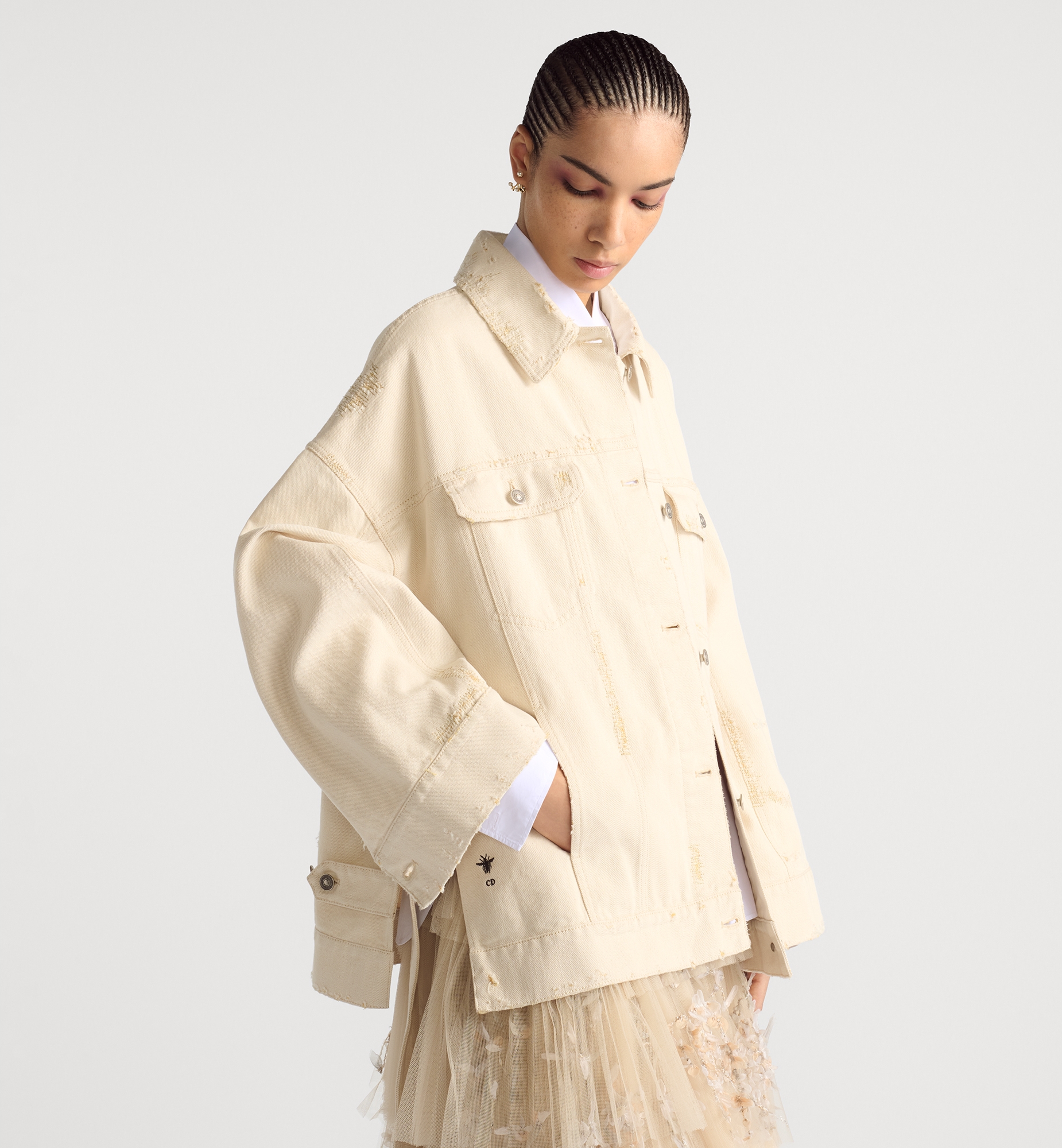 DIOR | ベルト付き オーバーサイズ ジャケット ヴィンテージ DIOR | ベルト付き オーバーサイズ ジャケット ヴィンテージ