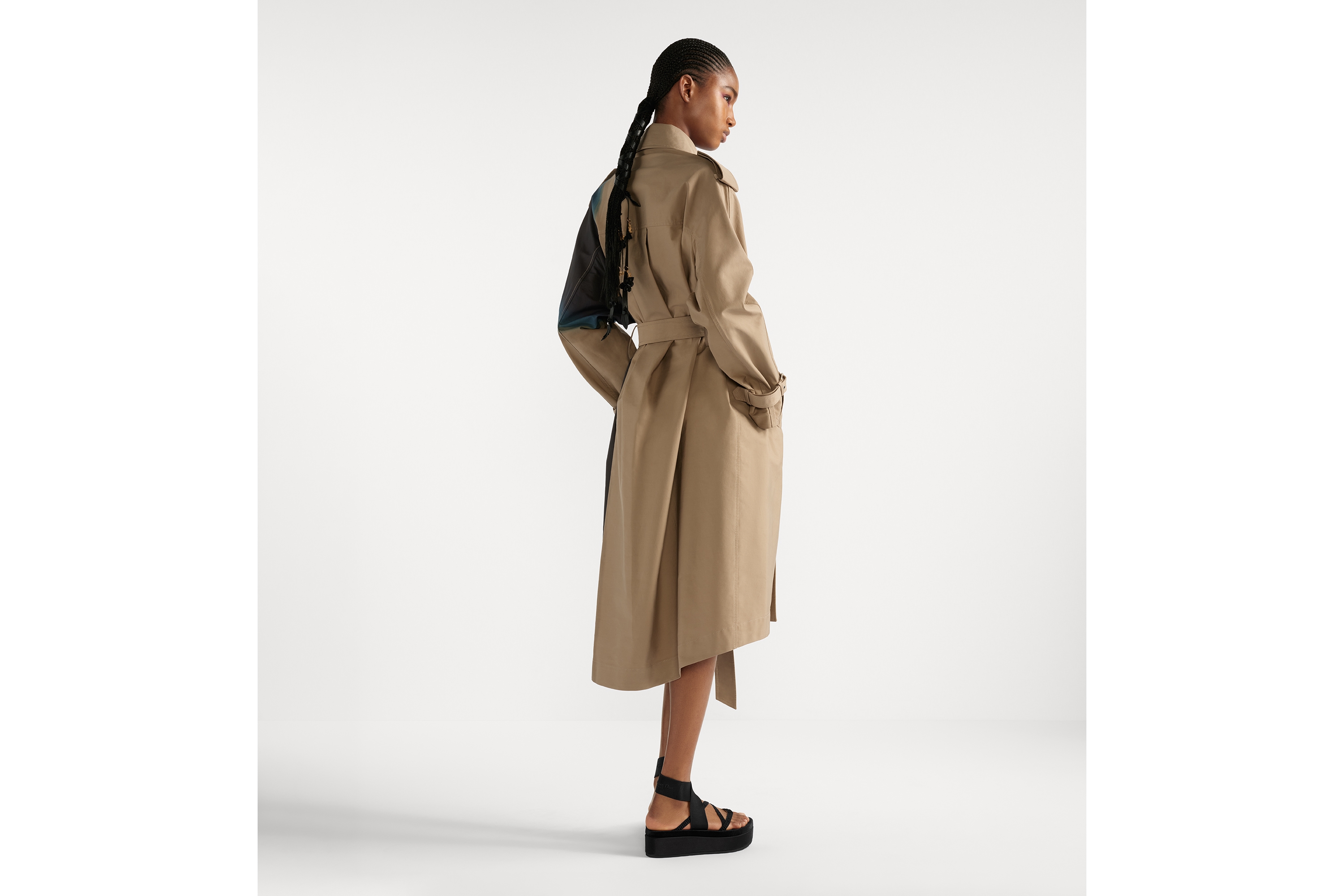 look_image_alt_prefix トレンチコート Dior Pine Tree コットンギャバジン E03