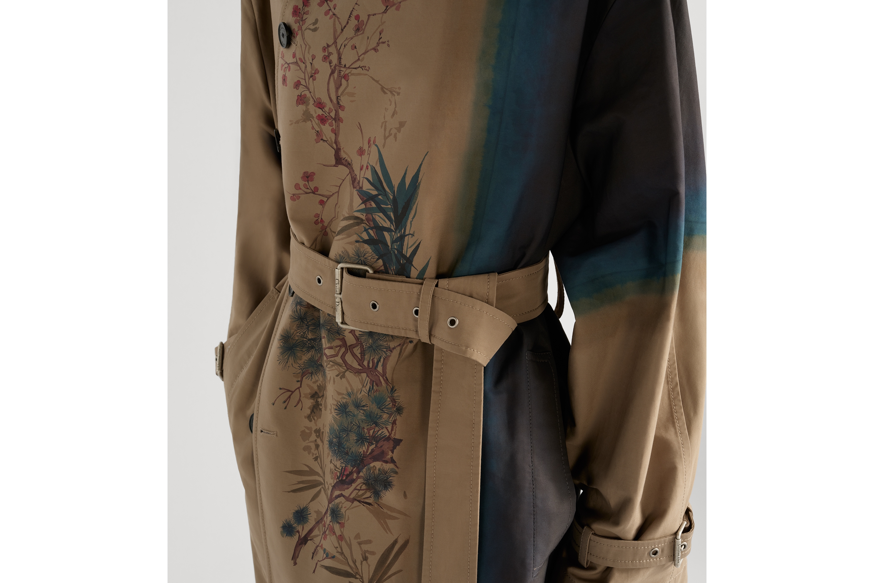 look_image_alt_prefix トレンチコート Dior Pine Tree コットンギャバジン E13