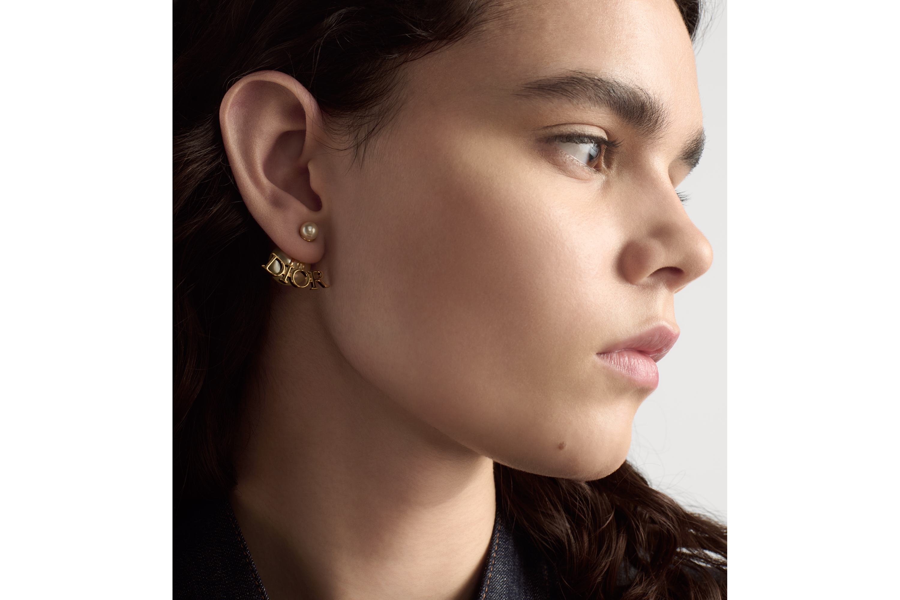 DIOR | Dior Tribales ピアス メタル & レジンパール