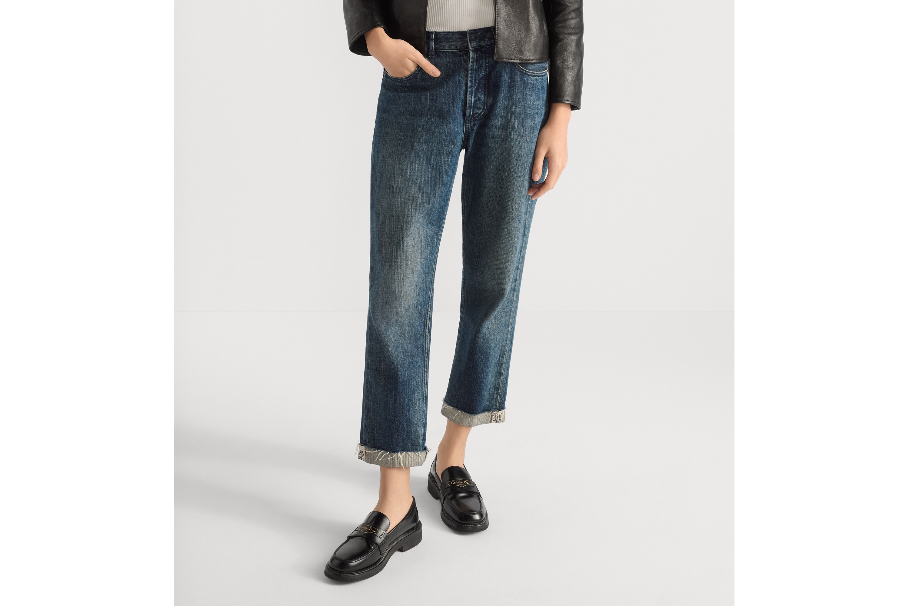 Look Boyfriend Jeans Blue Denim E14