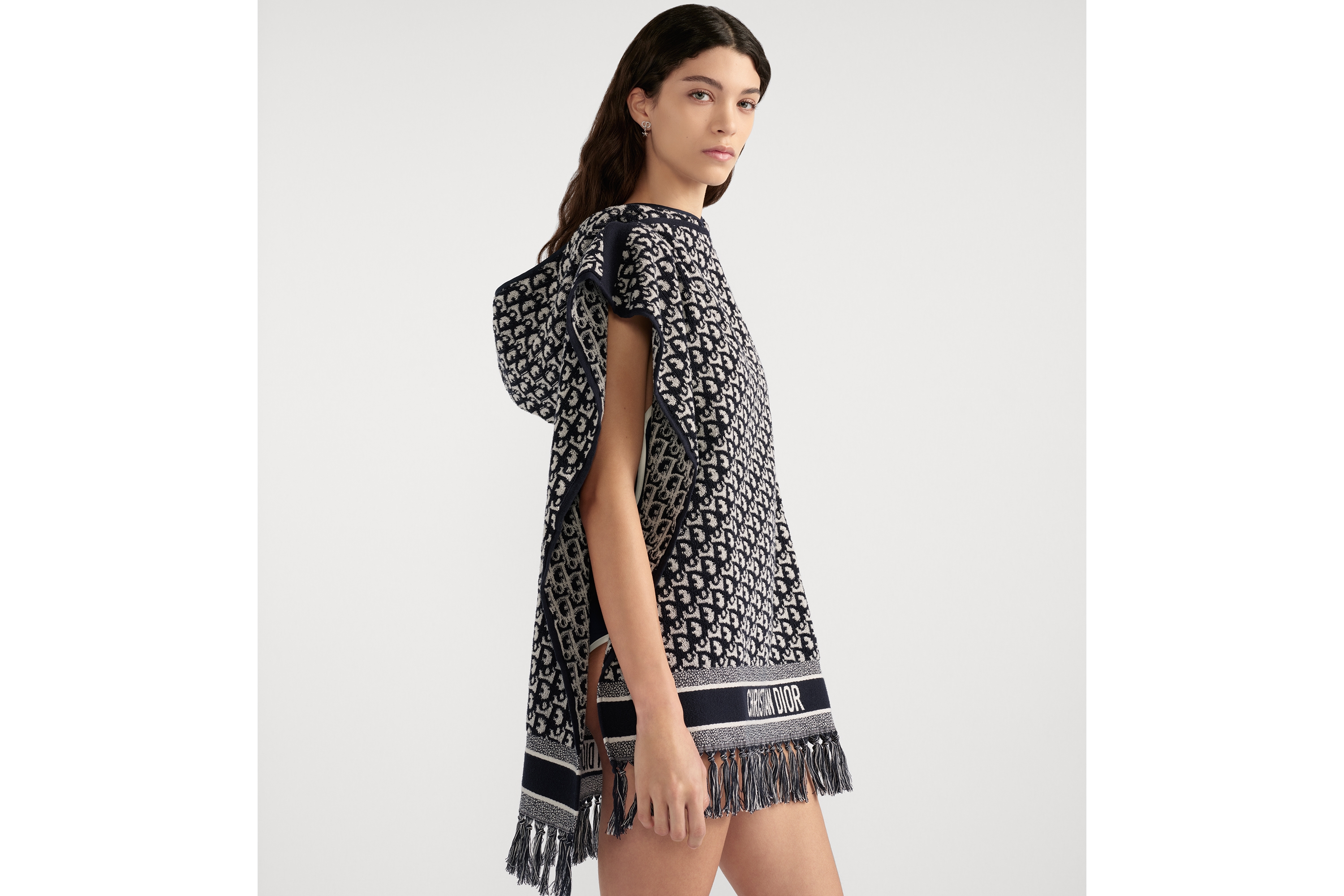 DIOR | ポンチョ ディオール オブリーク コットン