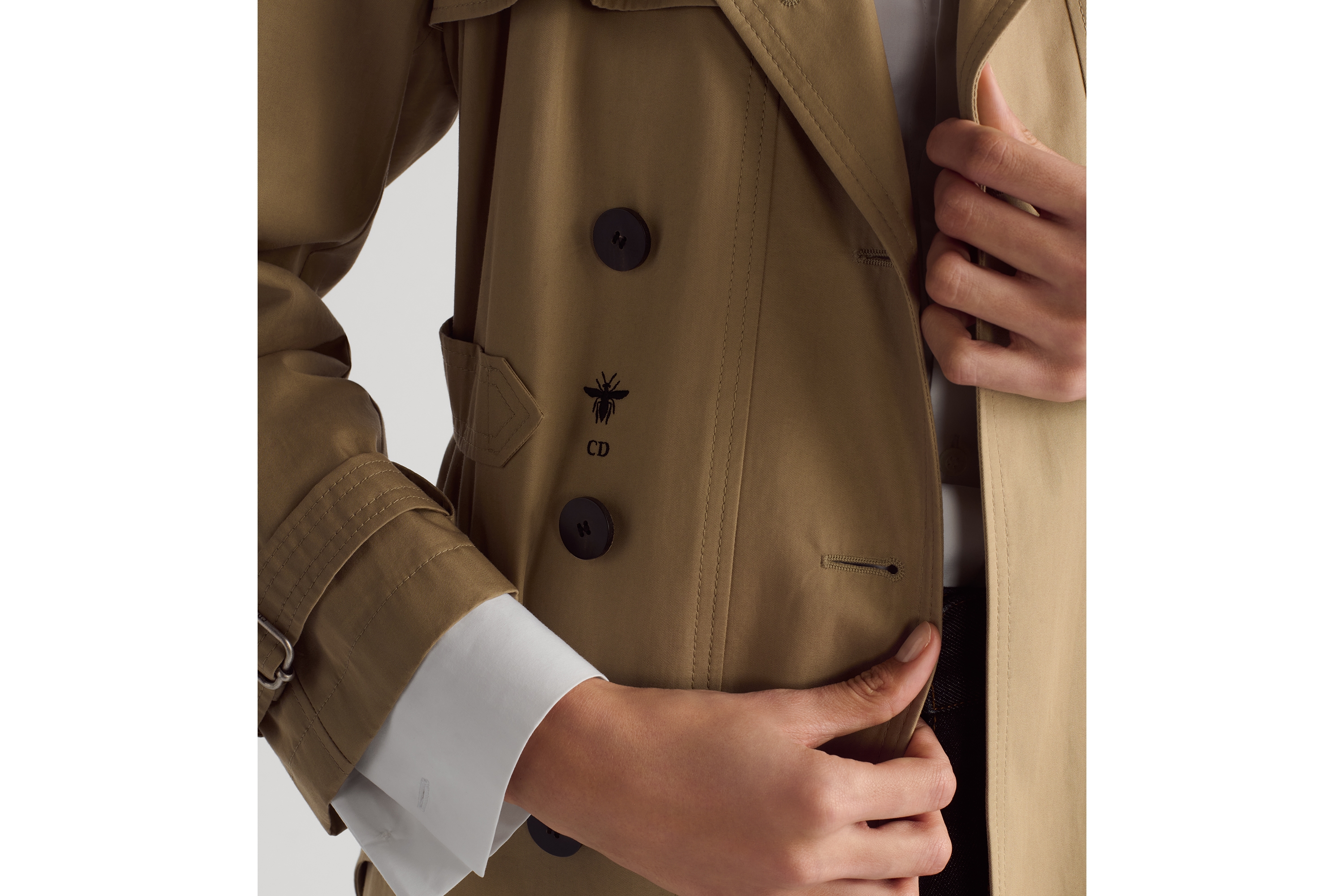 2020SS Christian Dior 裏地 オブリーク総柄 トレンチコート 2020SS Christian Dior 裏地 オブリーク総柄 トレンチコート 2020SS