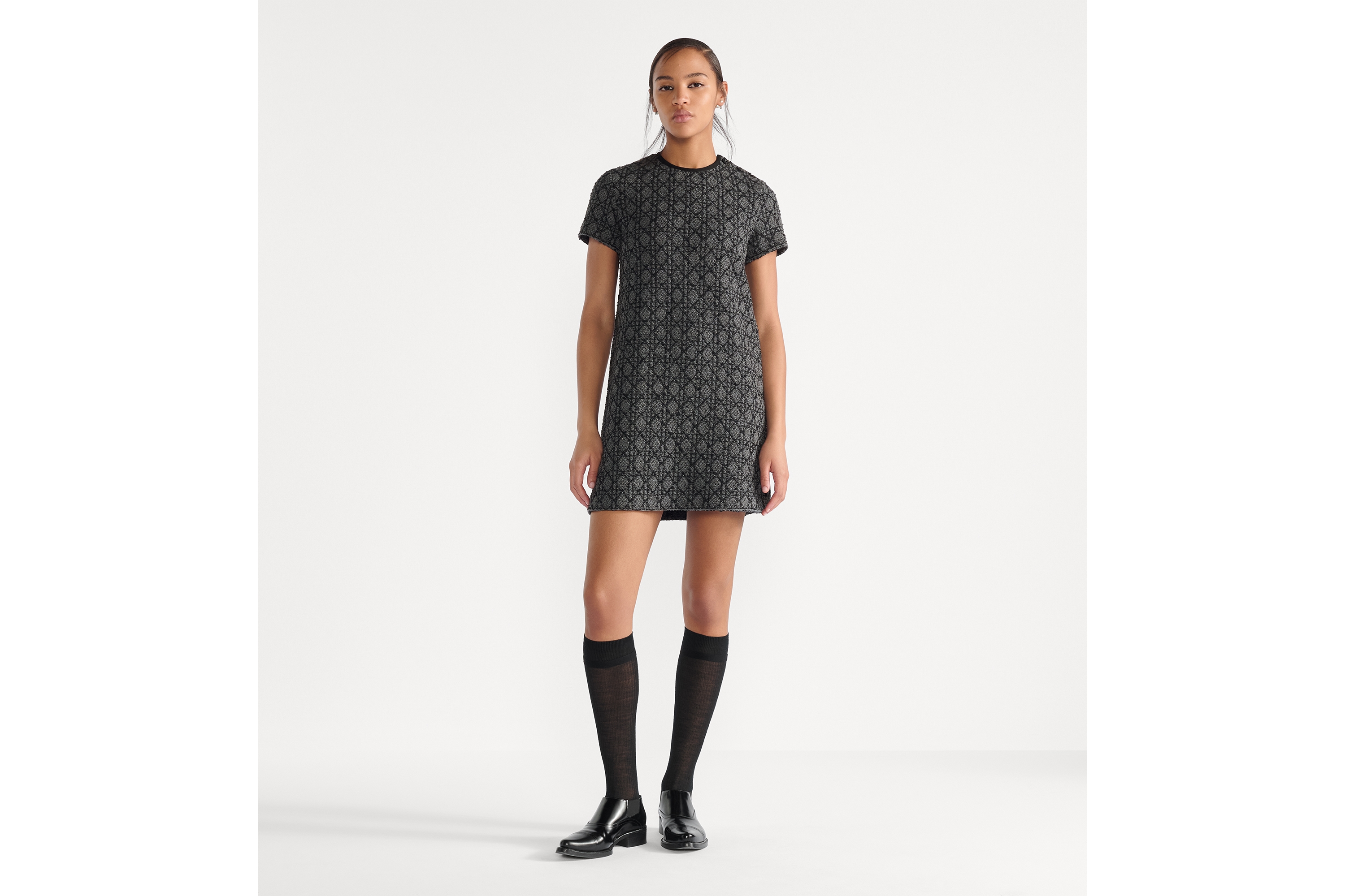 Short Macrocannage Dress