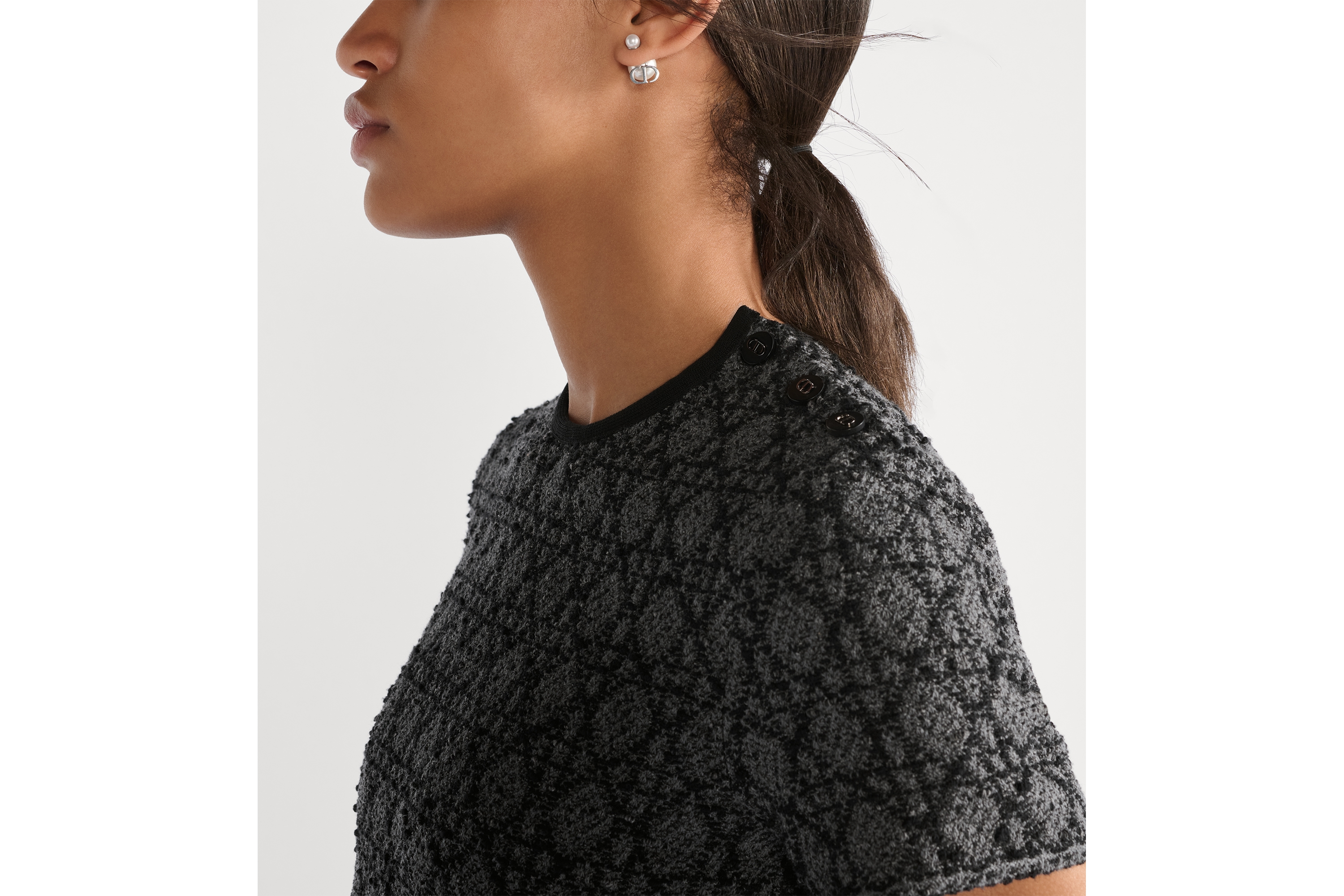 Short Macrocannage Dress