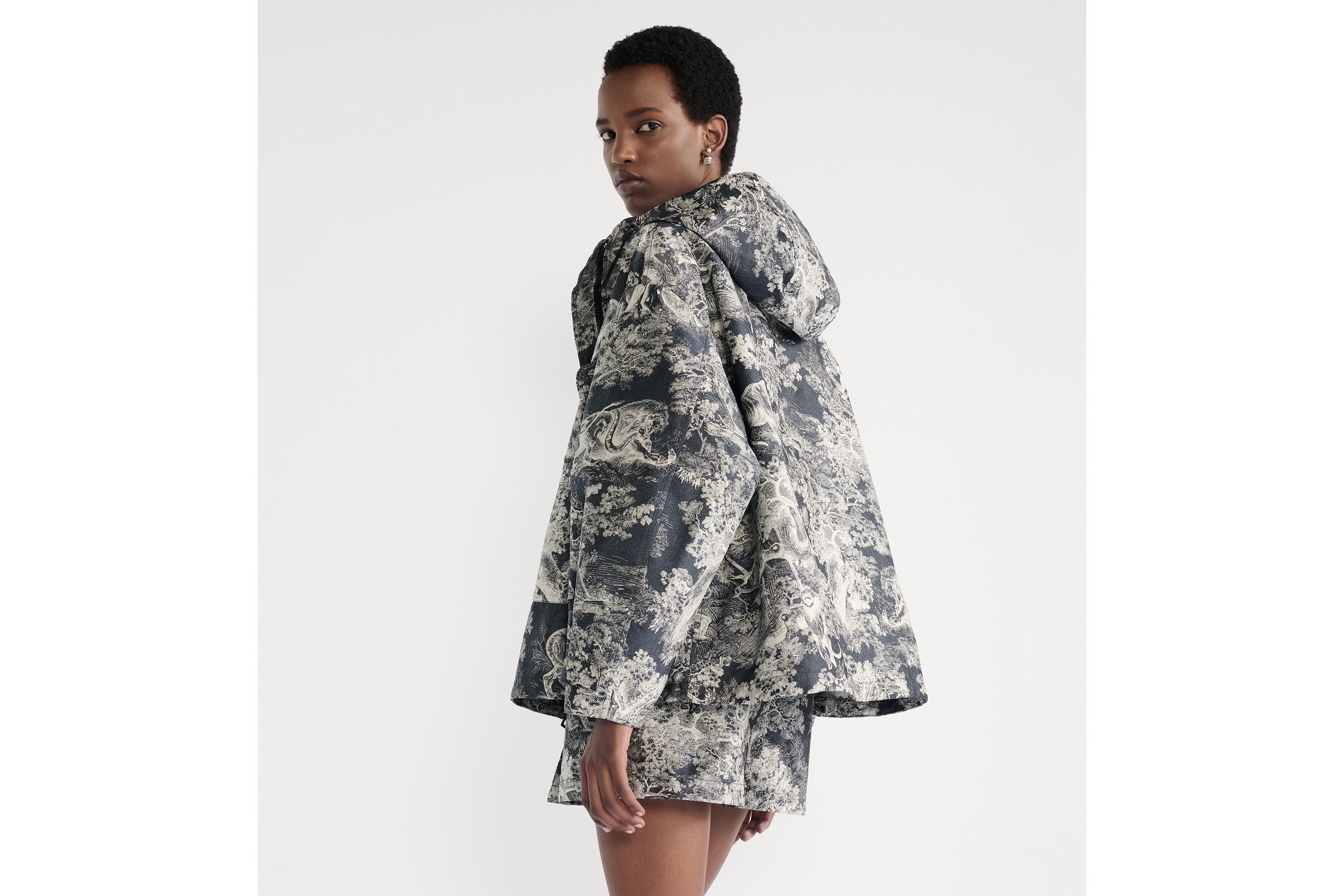 Dioriviera Waterproof Hooded Jacket