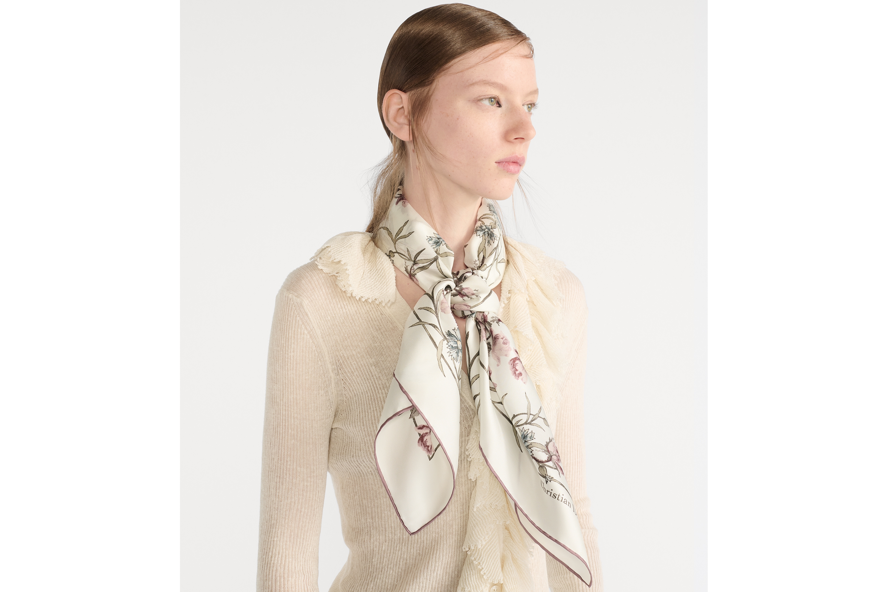 Lumière de Rose 90 Square Scarf