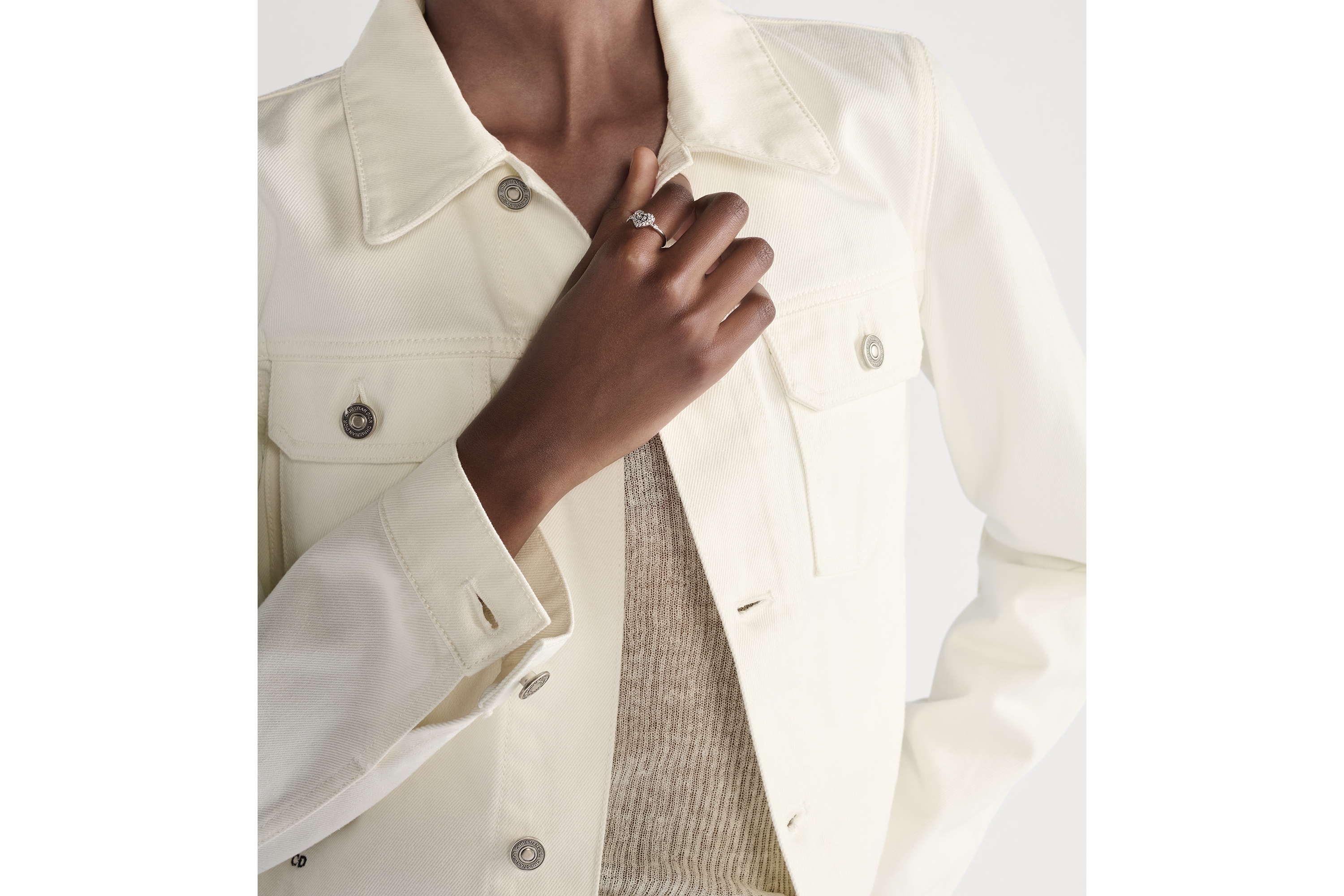 look_image_alt_prefix ジャケット Dior Astral Flowers コットンデニム E10