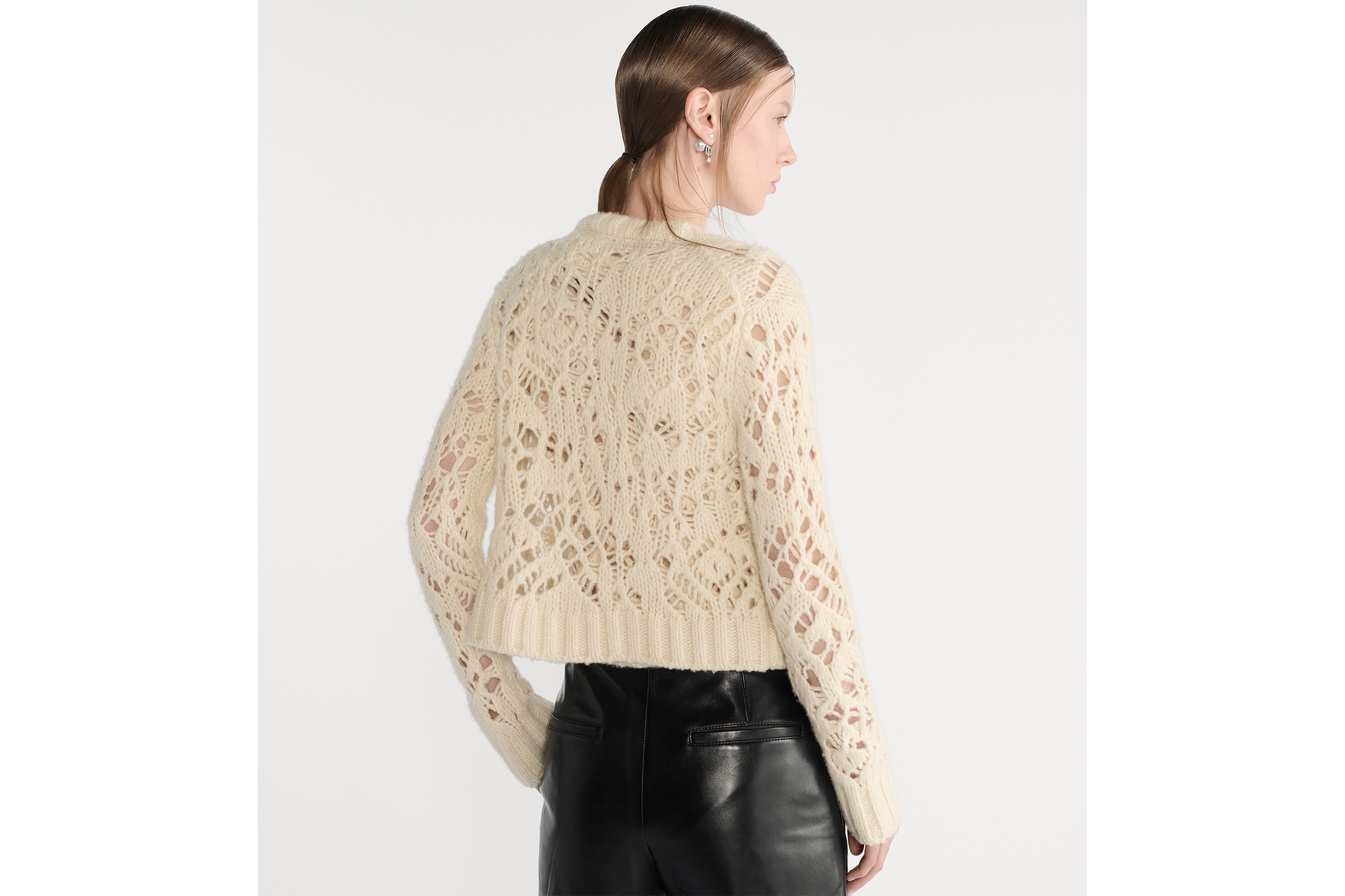 look_image_alt_prefix ツインセット シルク・カシミヤ・リネン オープンワークニット E10