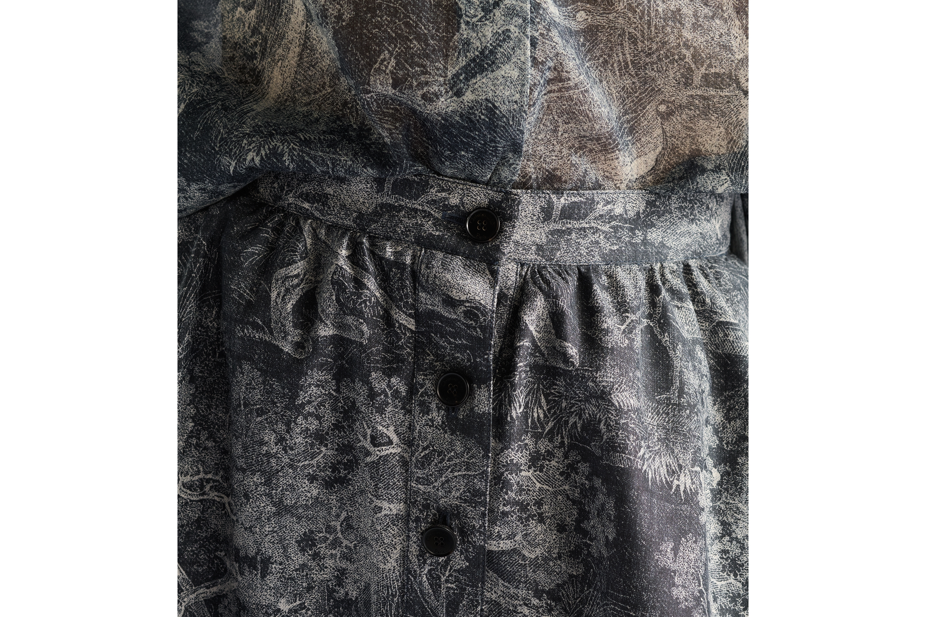 Dioriviera Mid-Length Flared Skirt