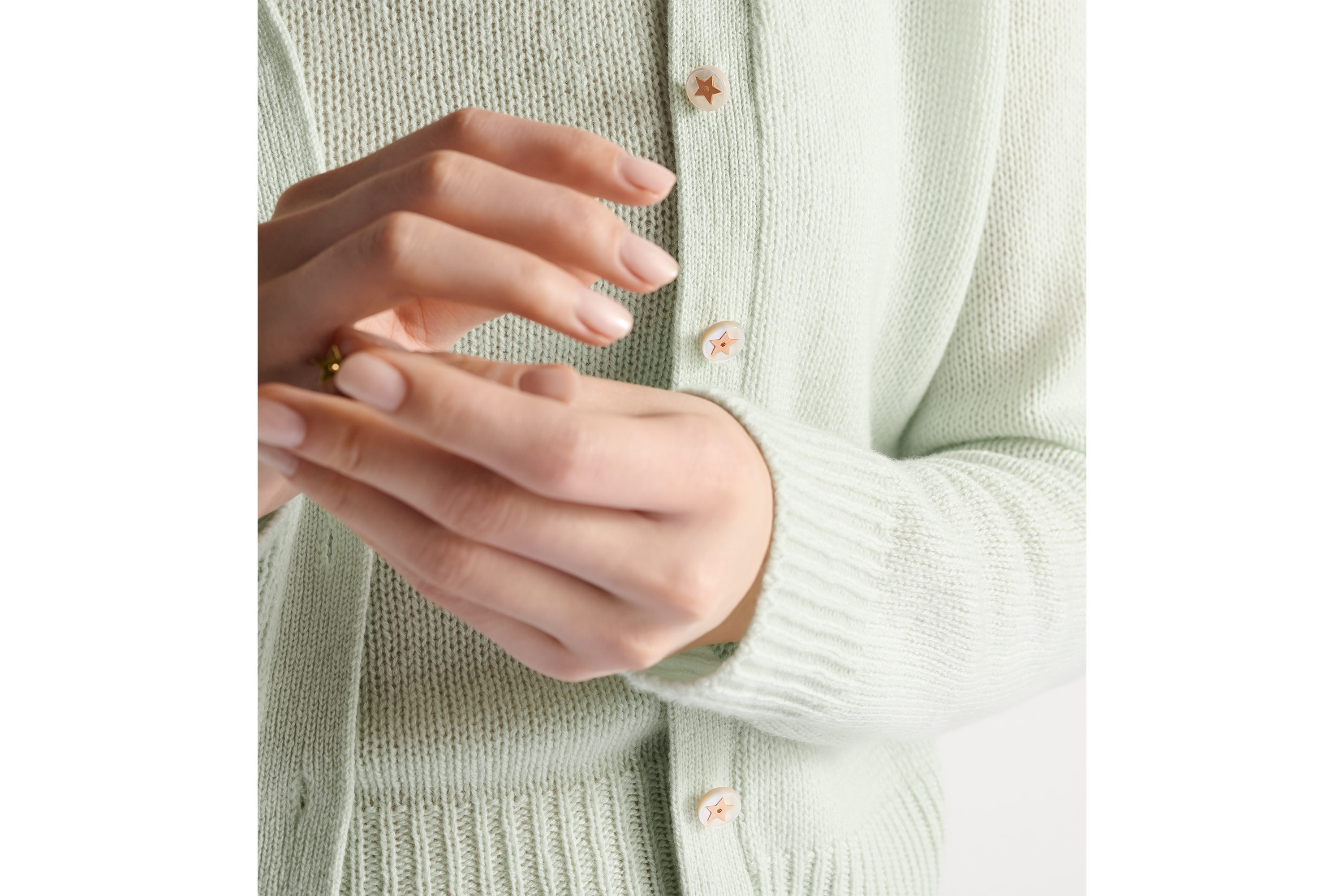 look_image_alt_prefix Twinset Gebreid van zeegroen kasjmier E10