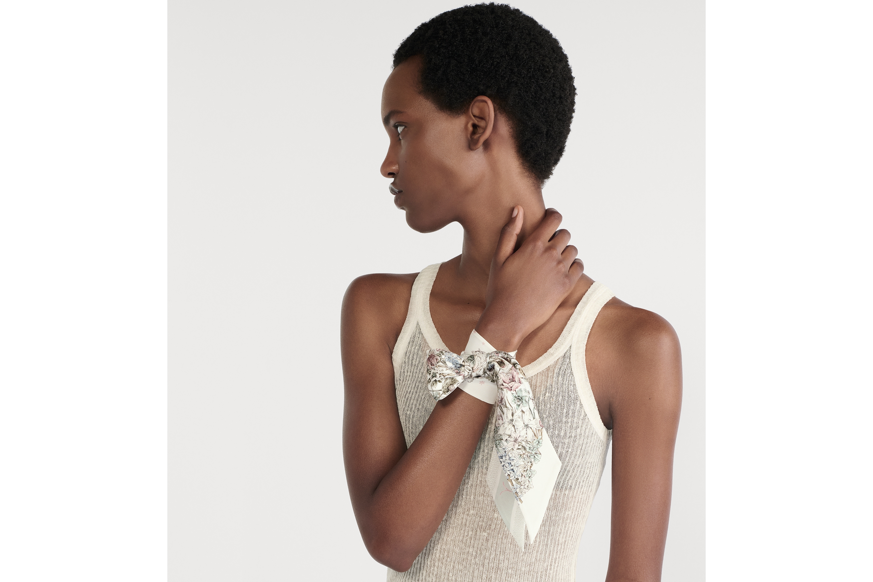 Dior Astral Flowers Mitzah Scarf