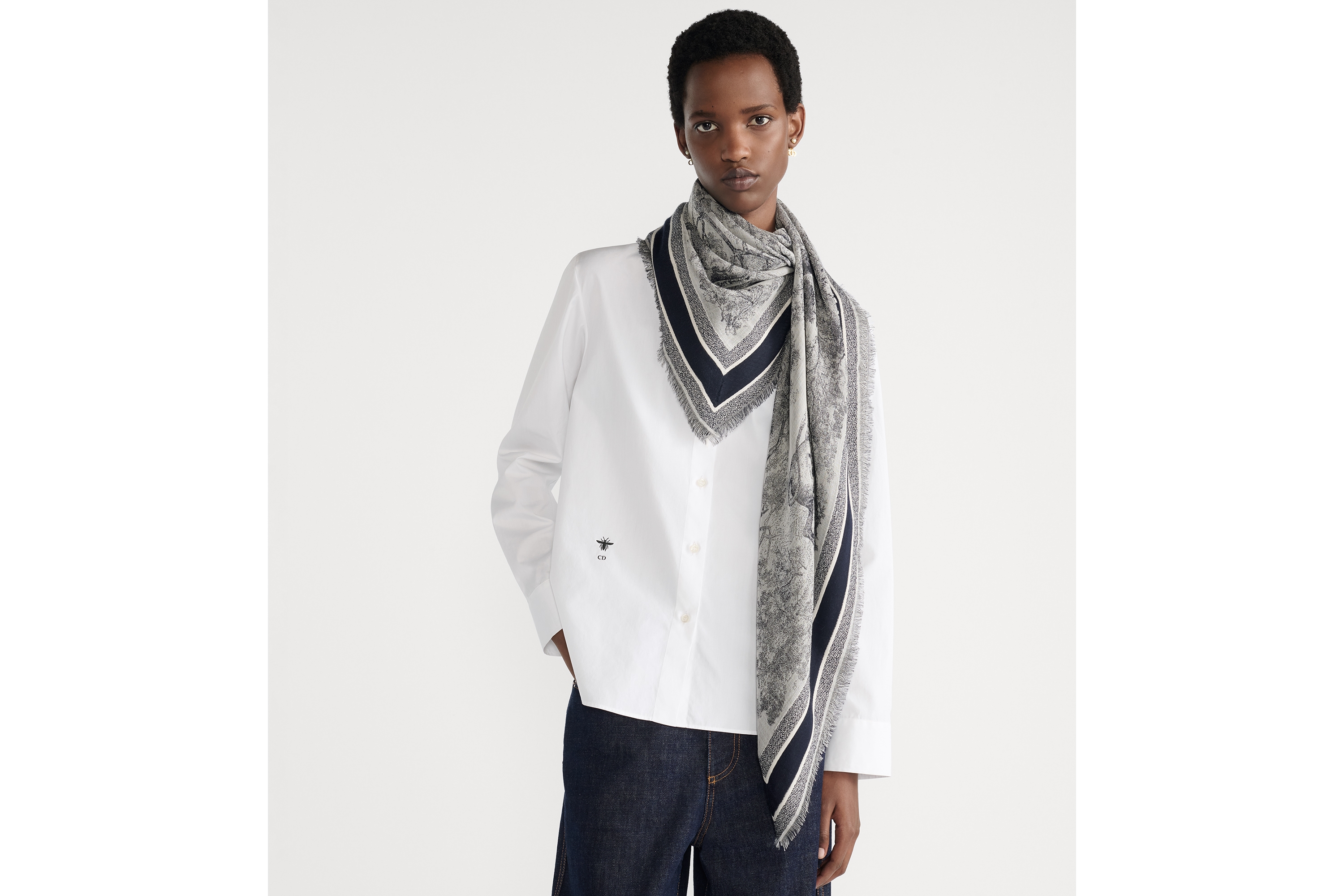 Toile de Jouy Shawl
