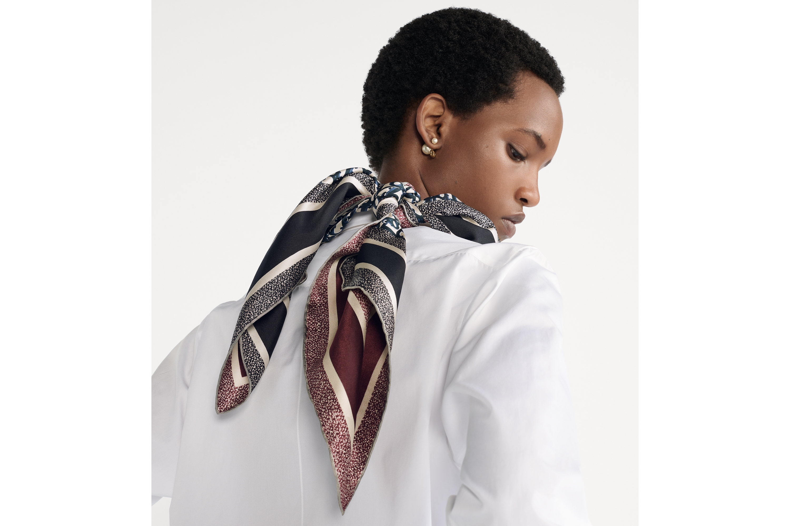 Dior Oblique Diortwin 90 Square Scarf