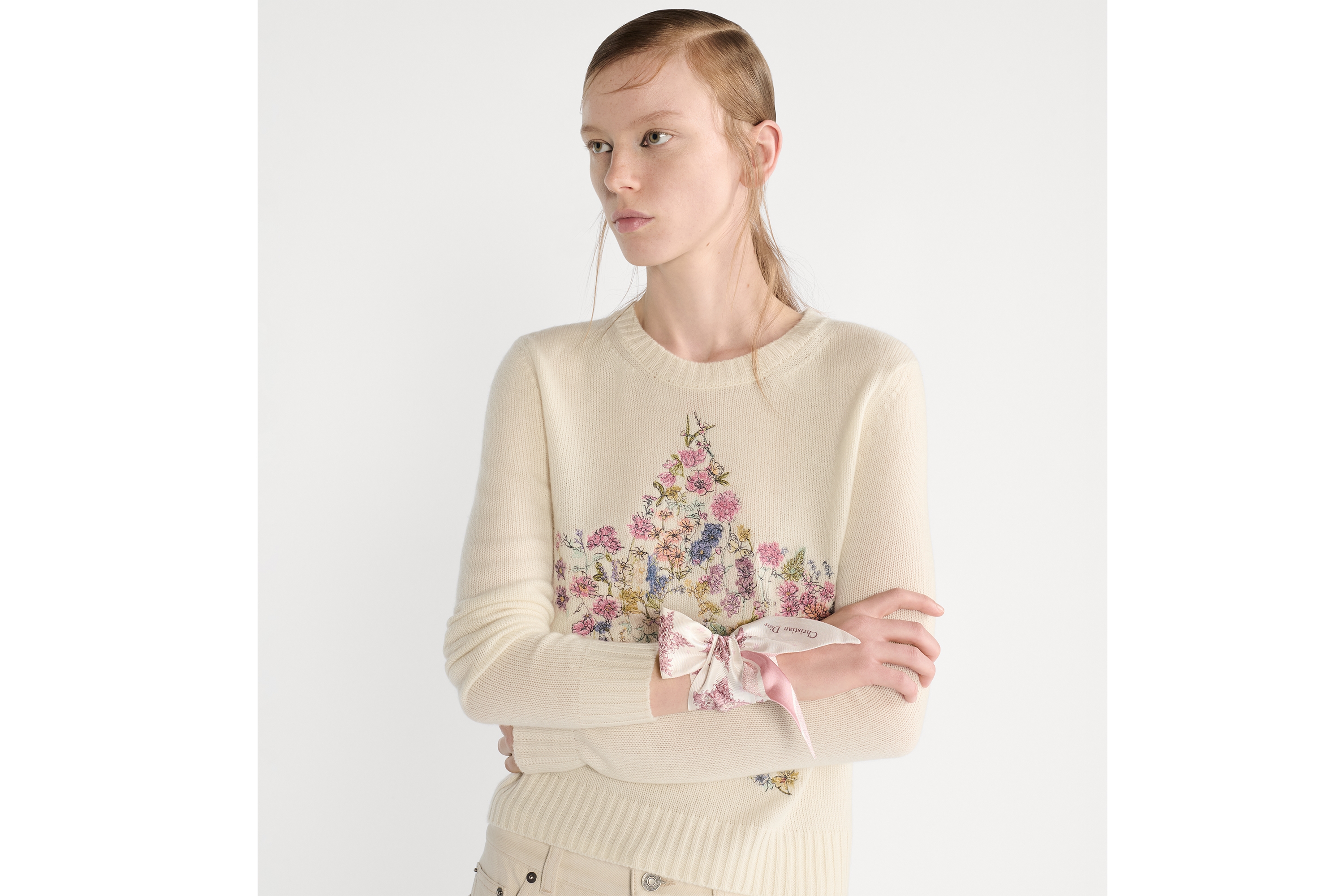 ChristianDior ミッツァ 星柄 DIOR | Dior Star ミッツァ スカーフ シルクツイル