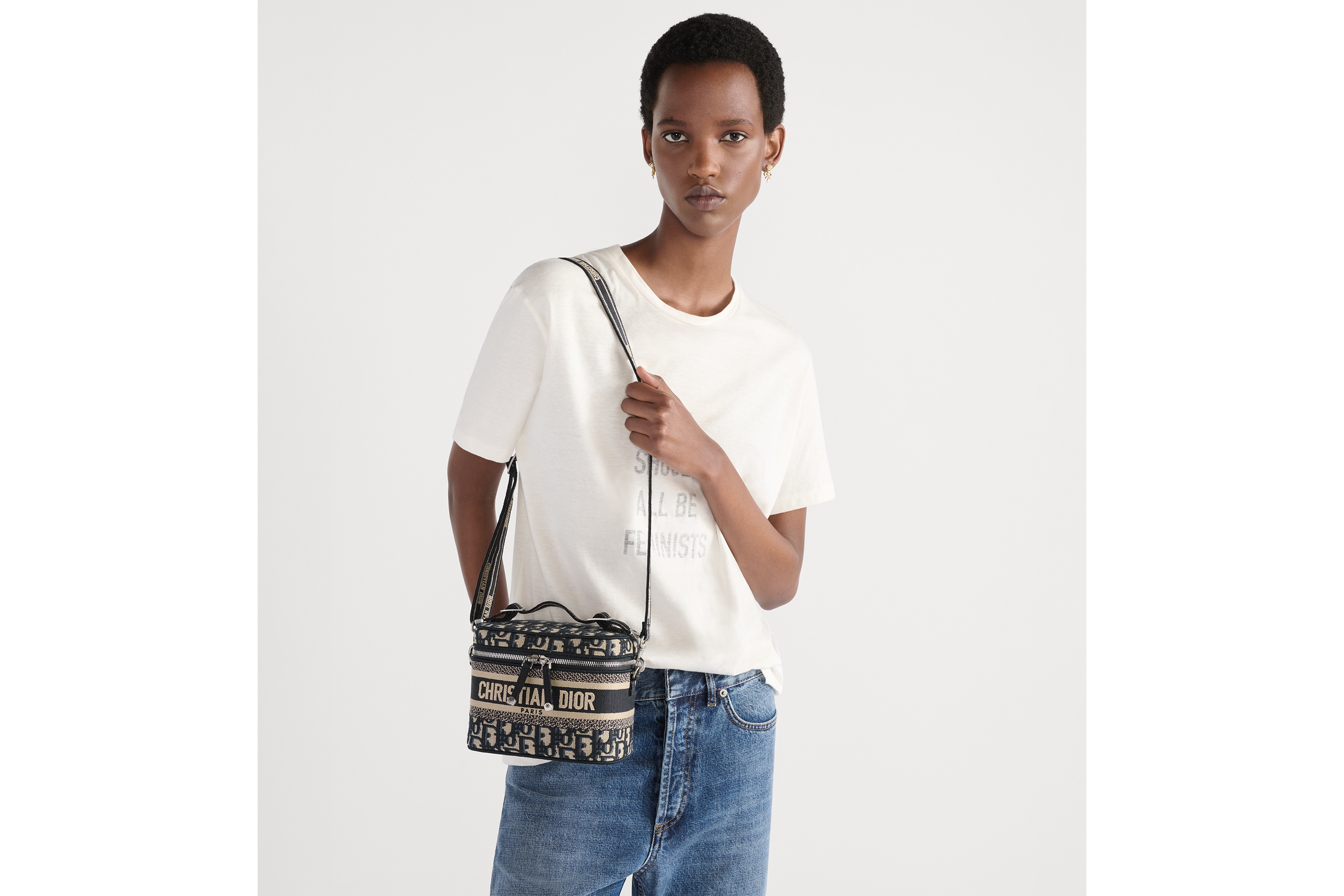 Small DiorTravel Vanity Case with Shoulder Strap