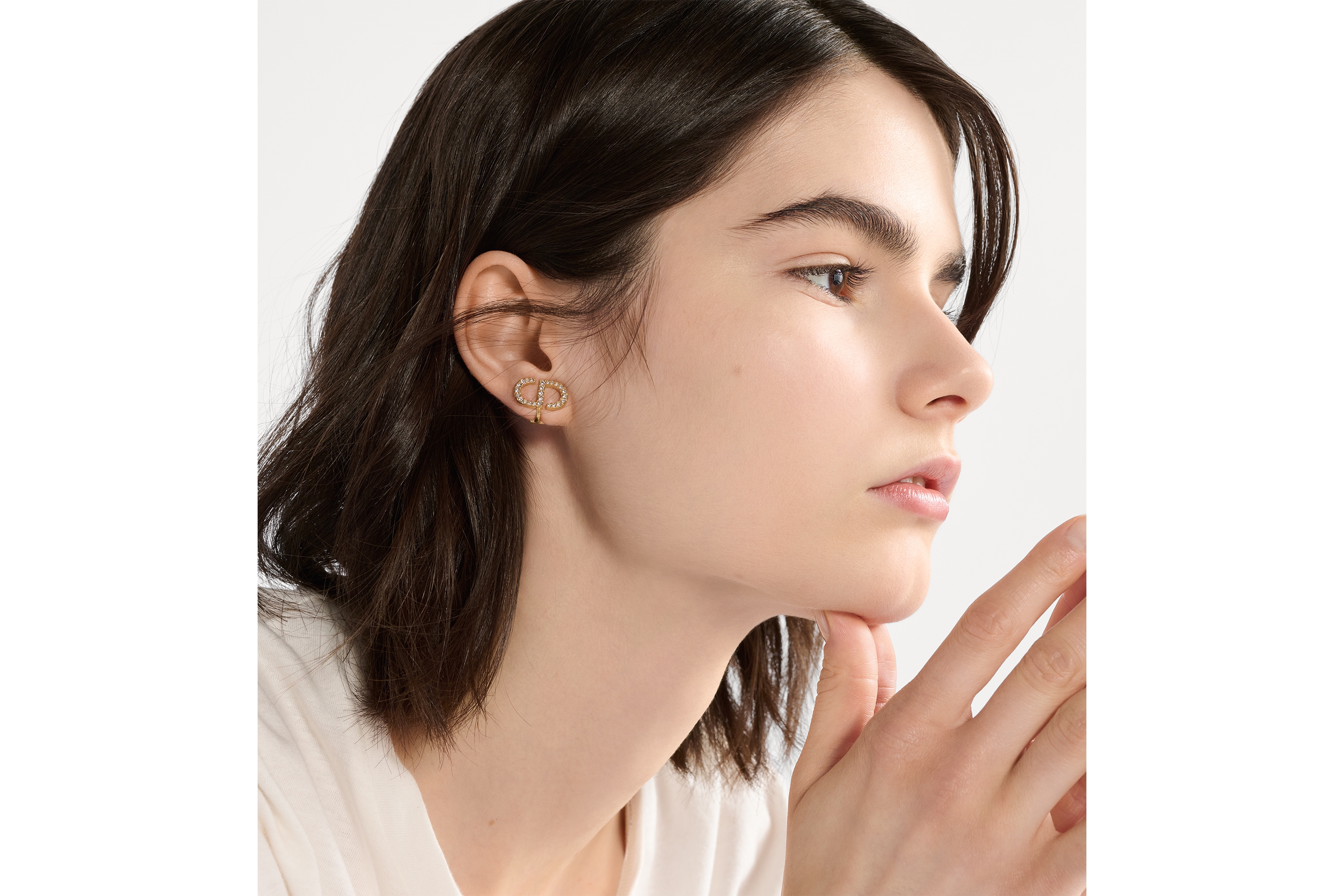 Petit CD Clip-On Stud Earrings