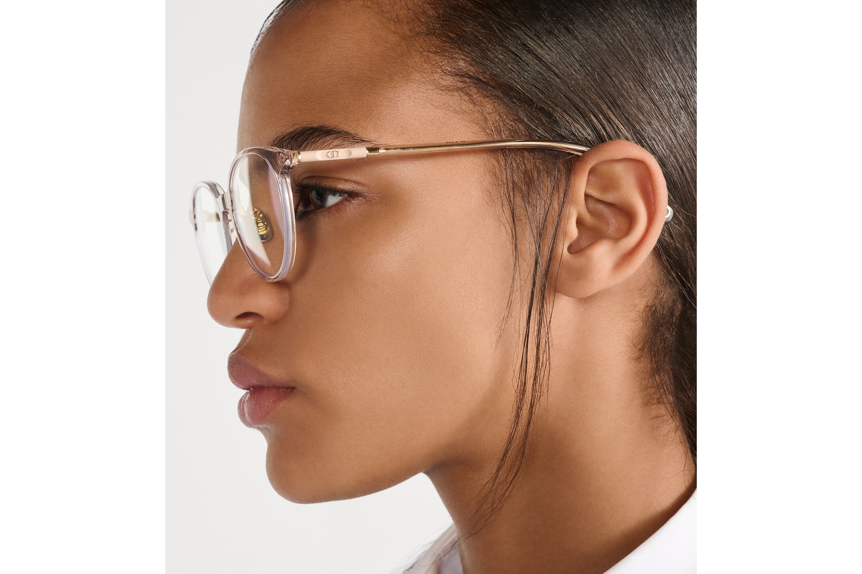 MiniCD R5F Lunettes rondes anti-lumière bleue cristal E07