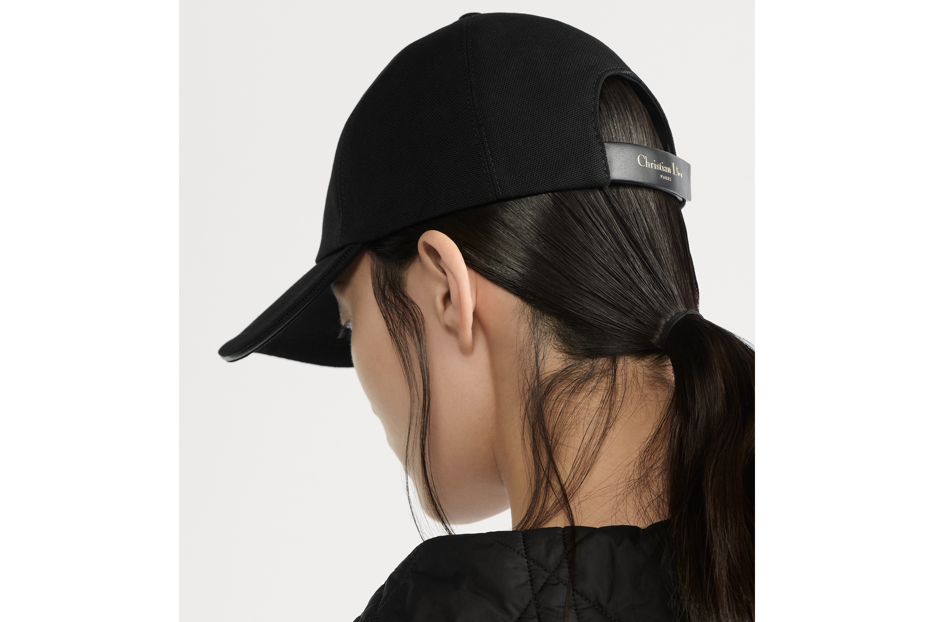 Look D-Player Cap Black Cotton Canvas E09