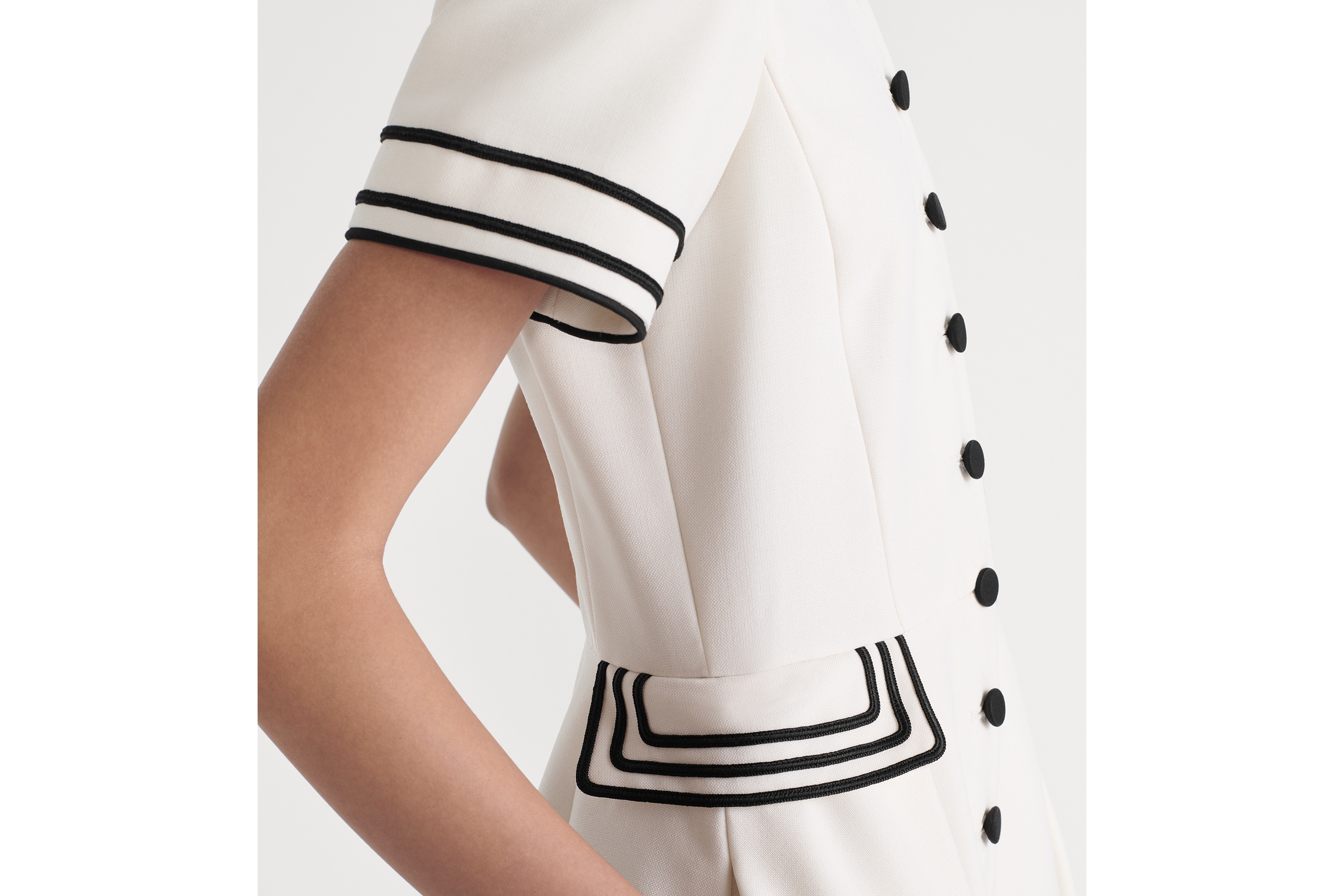 Mid-Length Belted Shirtdress