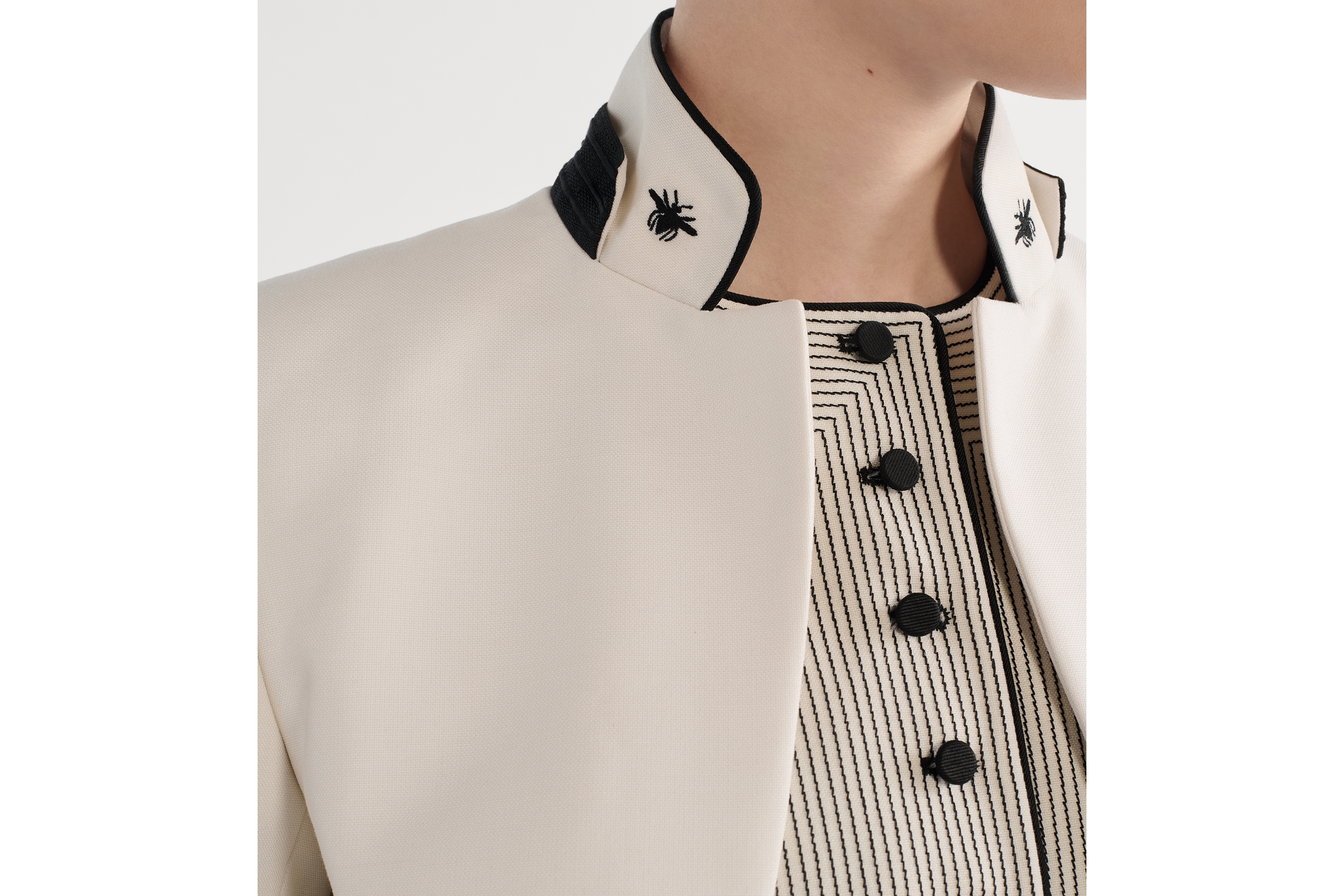 Fitted Jacket with Removable Vest