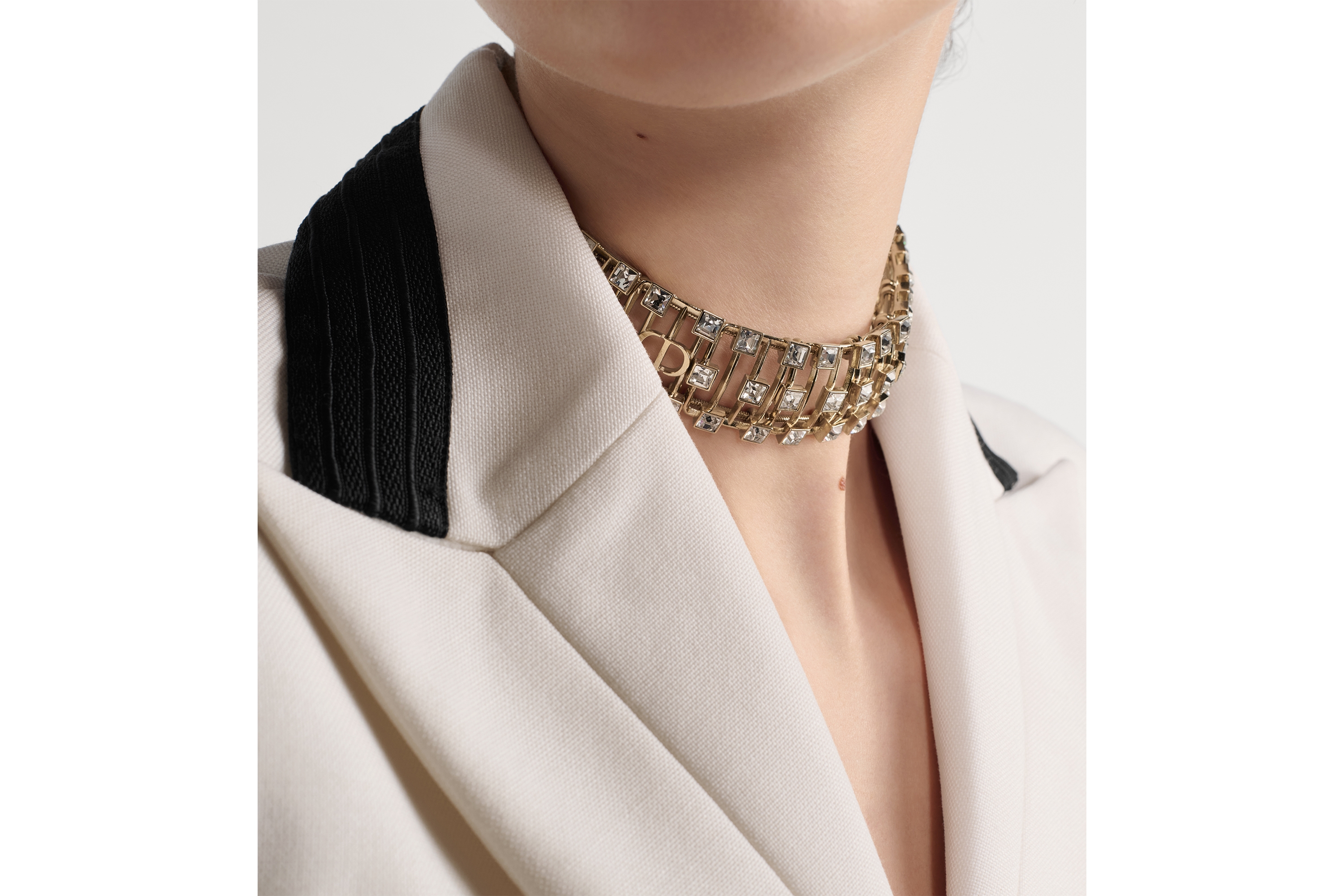 Dio(r)evolution チョーカー メタル & クリスタル DIOR | Dio(r