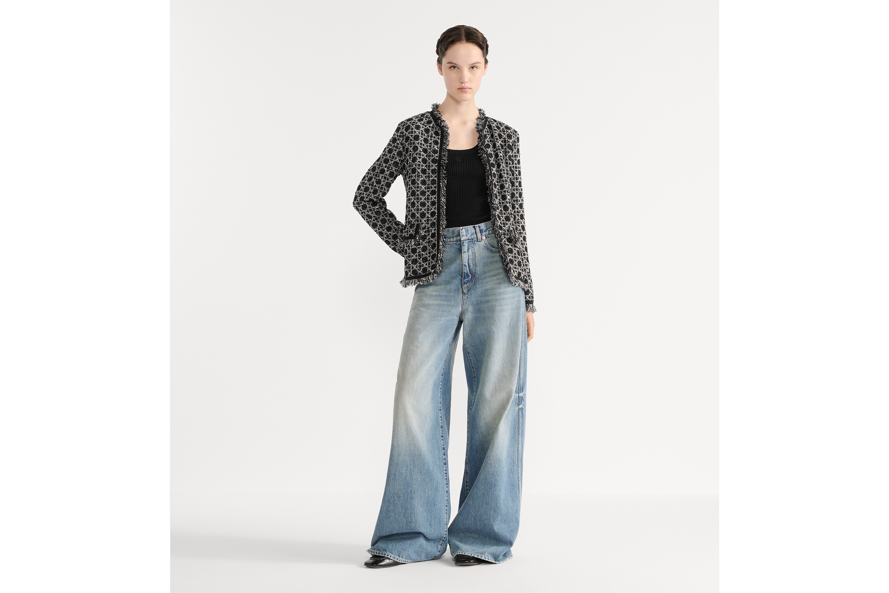 DIOR ディオール　フレアジーンズ　未使用品 DIOR | Dioriviera フレアジーンズ コットンデニム & ディオール