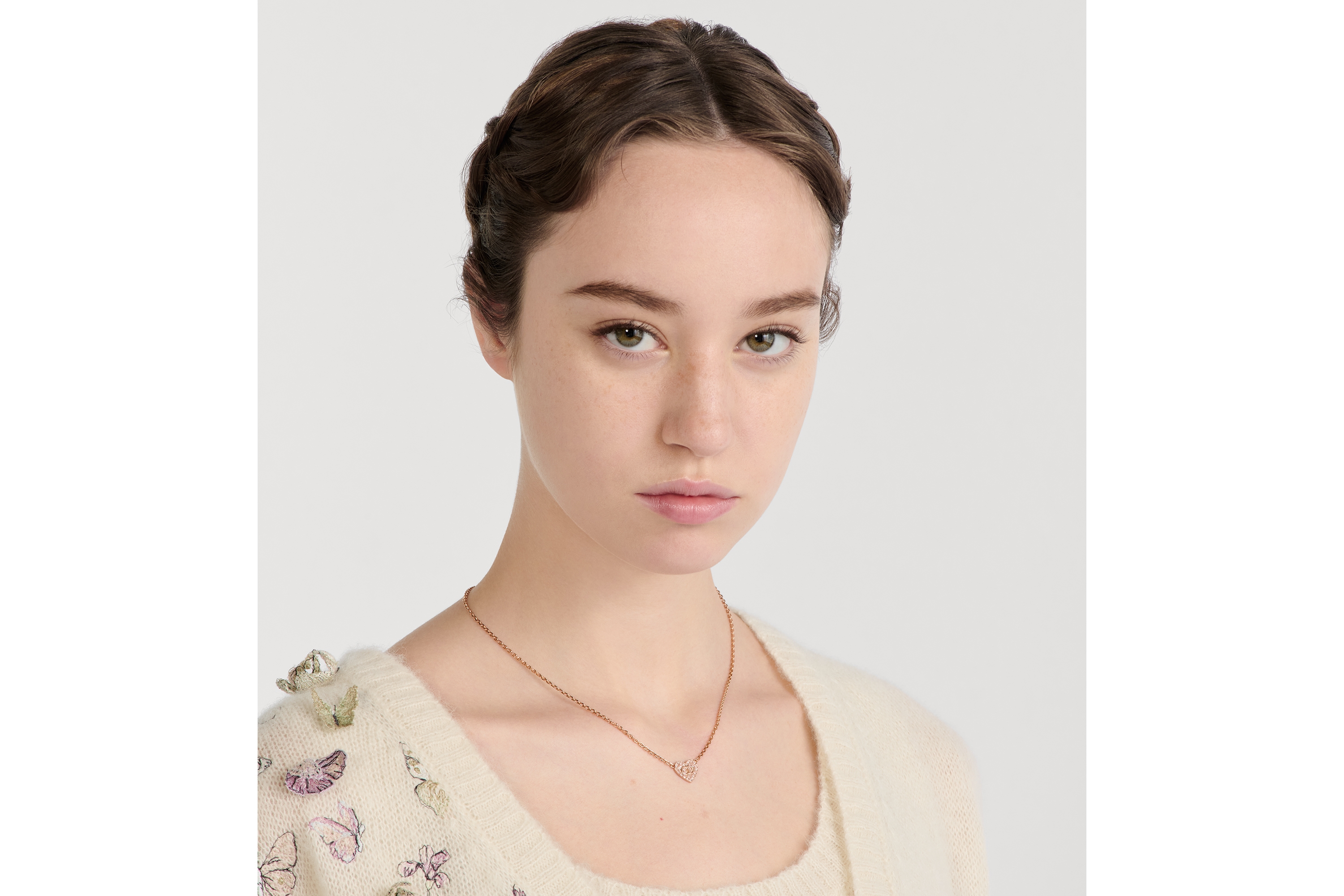 DIOR | Clair D Lune ネックレス メタル & クリスタル