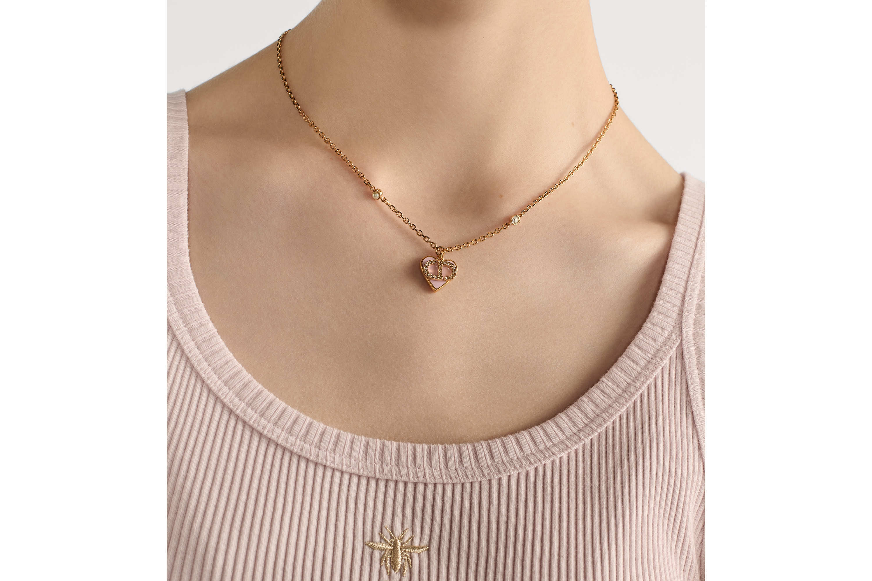 look_image_alt_prefix Dioramour ネックレス メタル・レジンパール・クリスタル・ラッカー E17