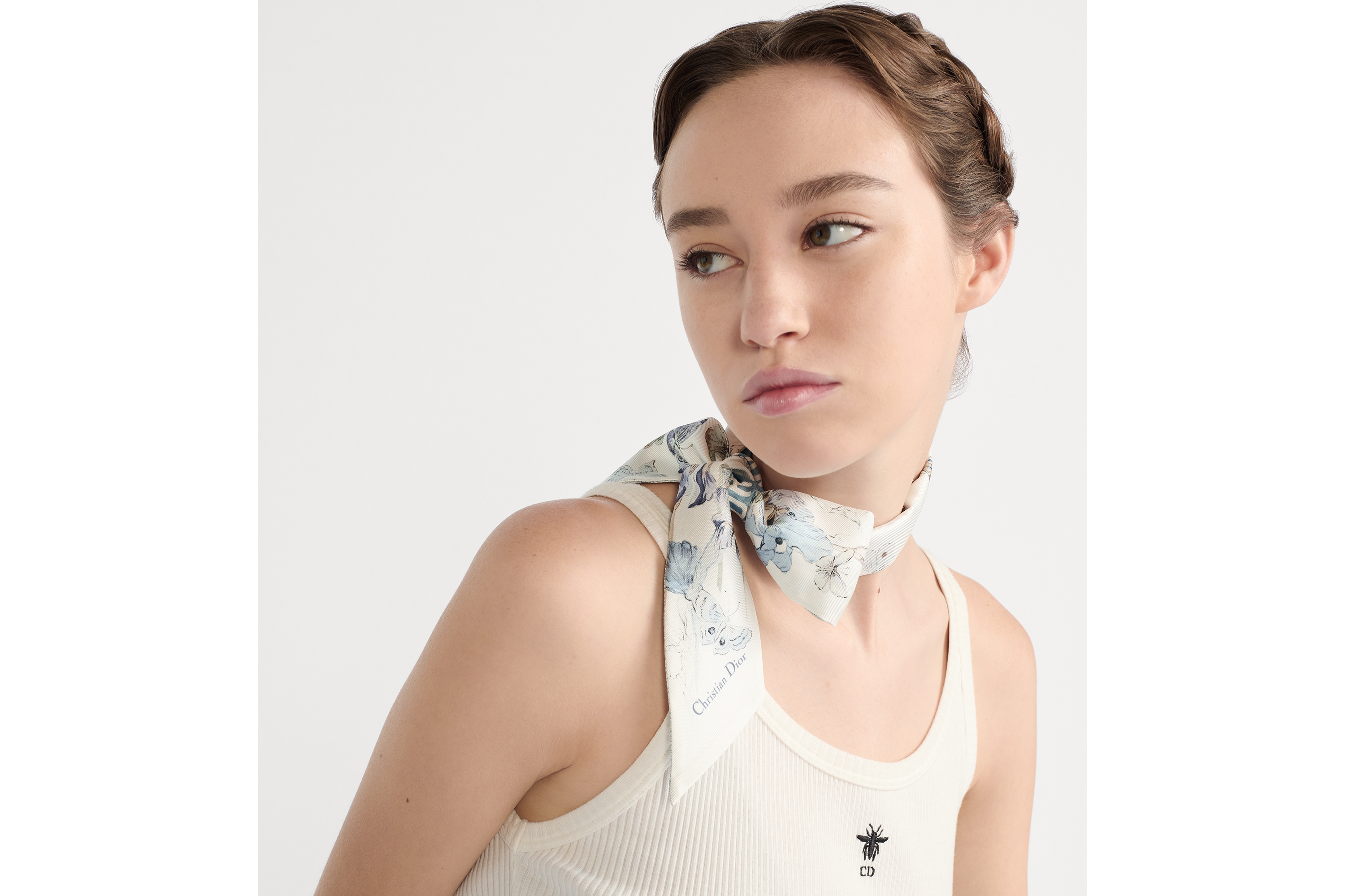 Butterflies & Iris Mitzah Scarf